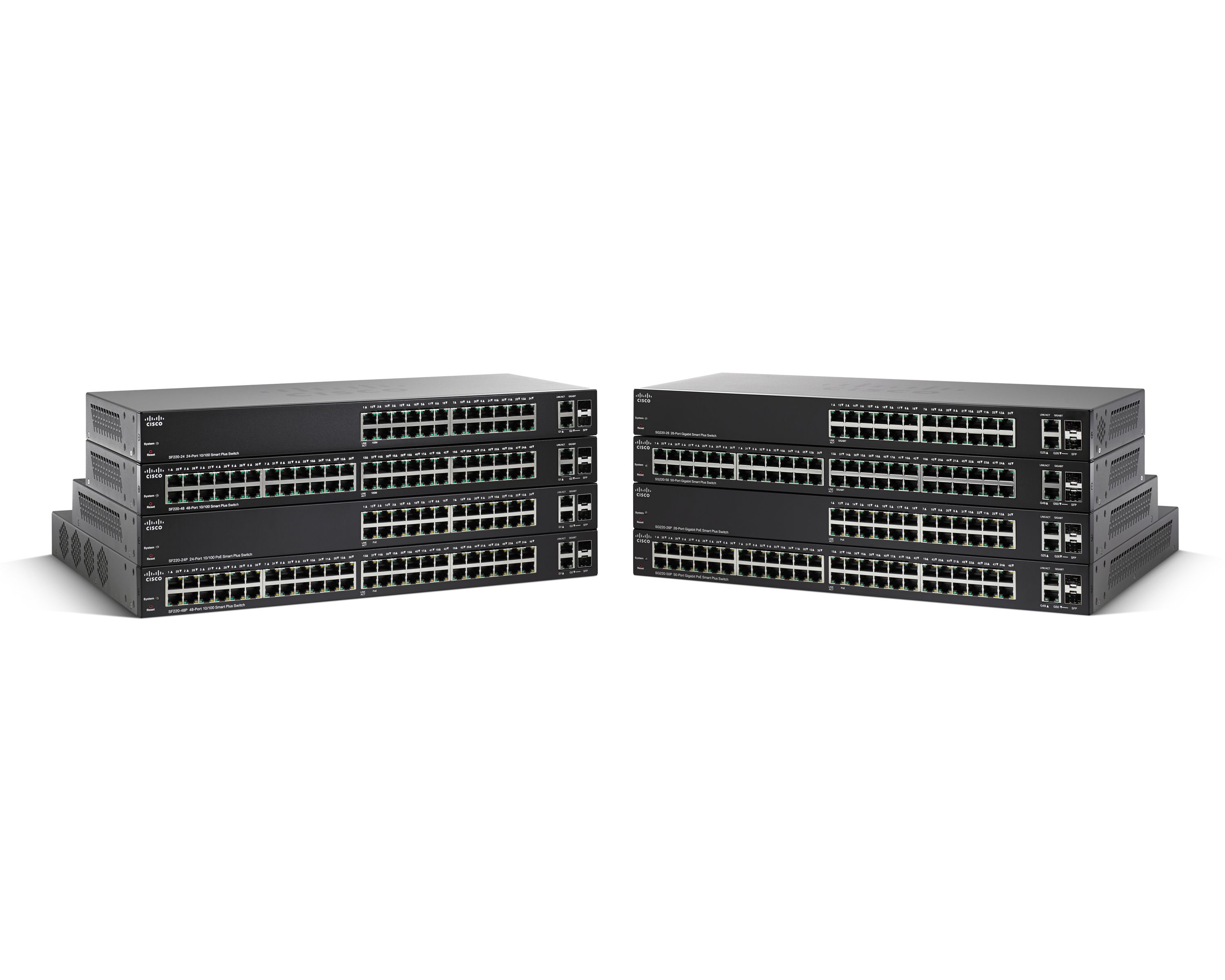 SG220-26P-K9-EU - Switch Cisco Business 220 - 26 porte - Gestito L2 - PoE