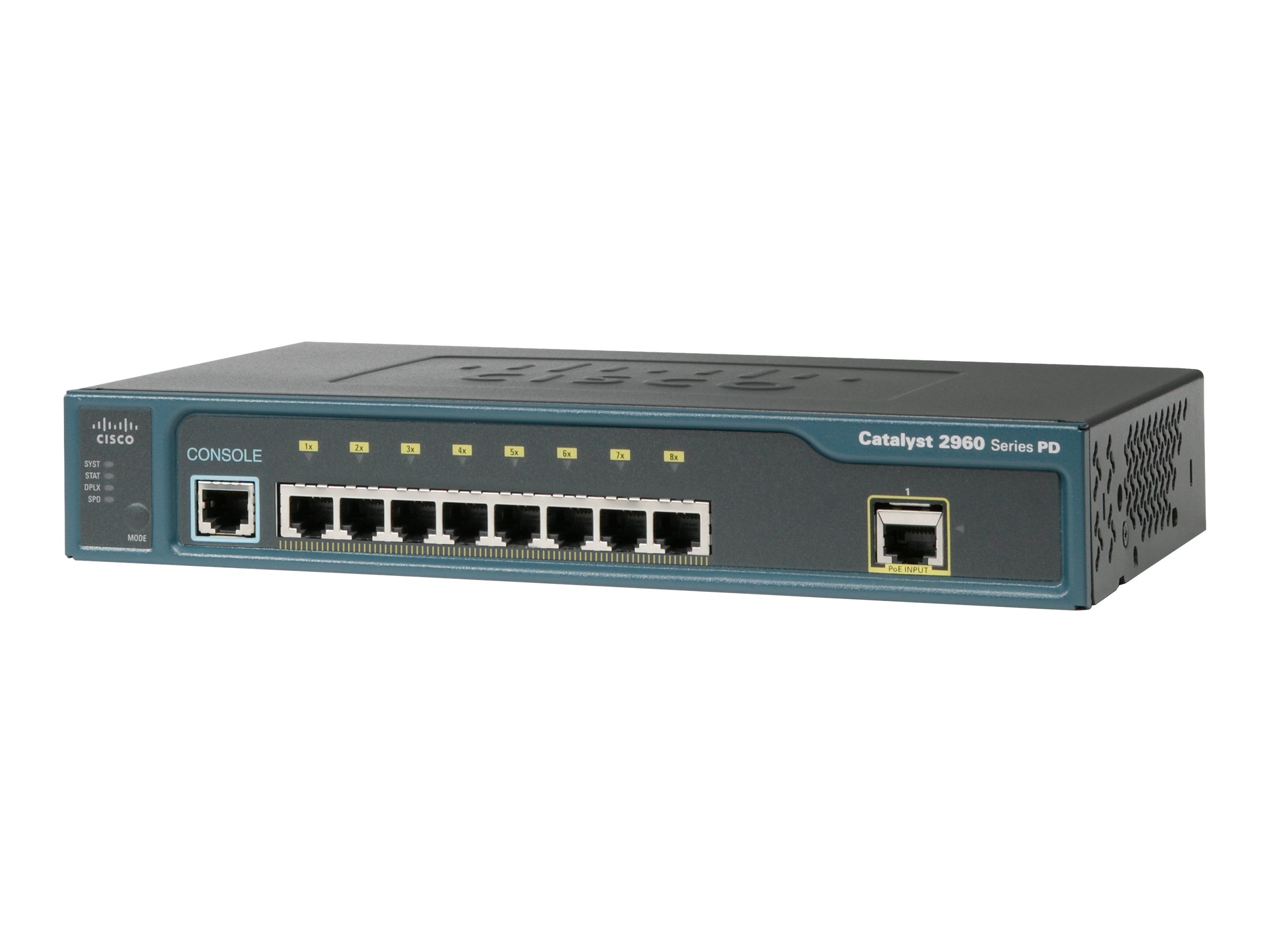 WS-C2960PD-8TT-L - Cisco Catalyst 2960PD-8TT-L Switch, Managed