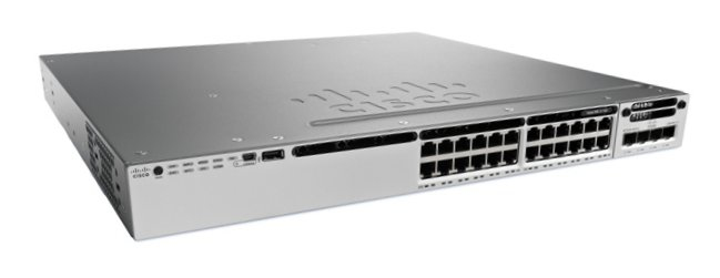 WS-C3850-24T-E - Cisco Catalyst Switch L3, managed