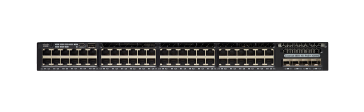 WS-C3650-12X48UR-S - Conmutador Cisco Catalyst 3650 - 48 puertos - Gestionado de capa 3
