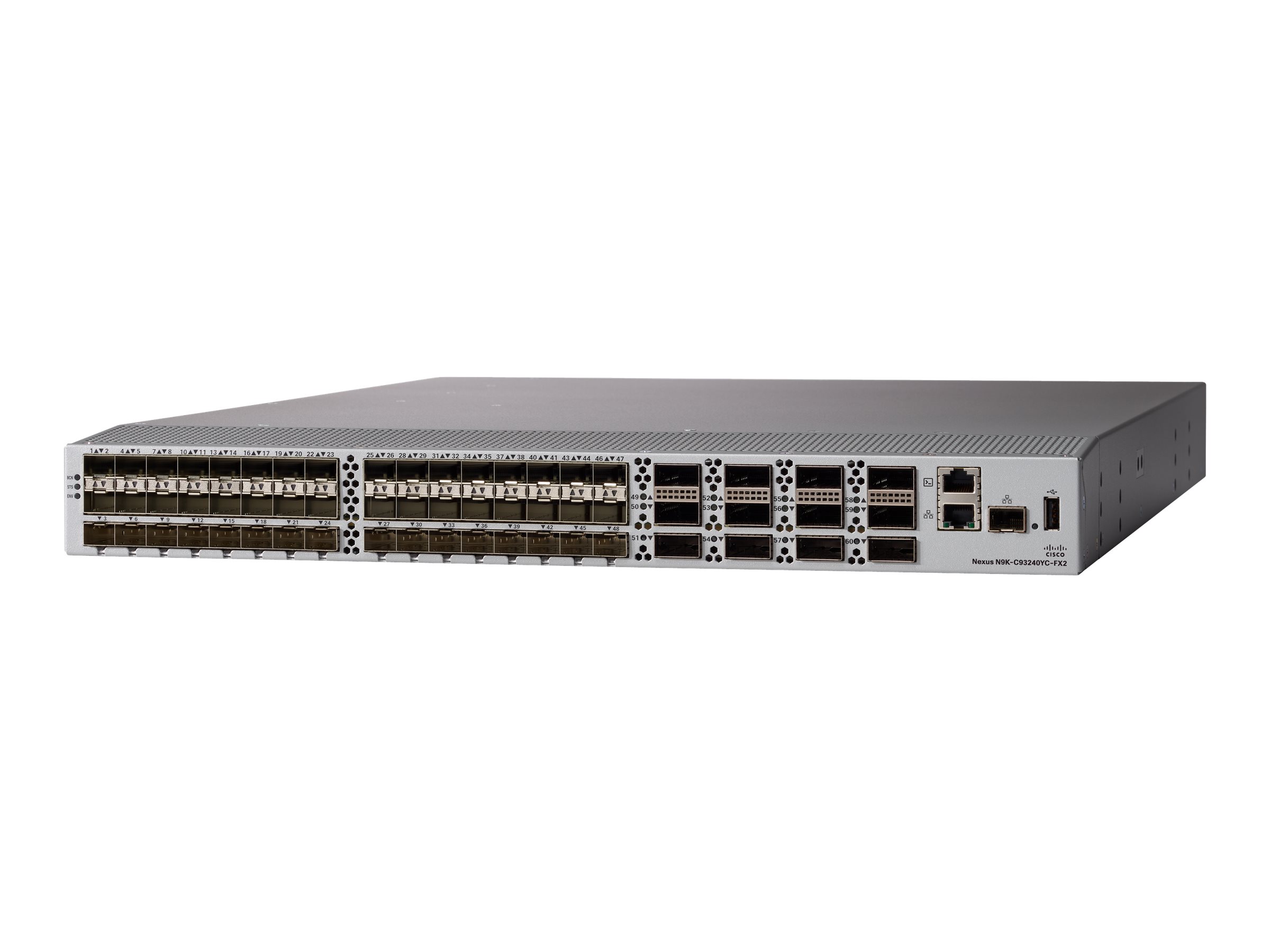 N9K-C93240YC-FX2 - Cisco Nexus 93240YC-FX2 Switch, L3, managed