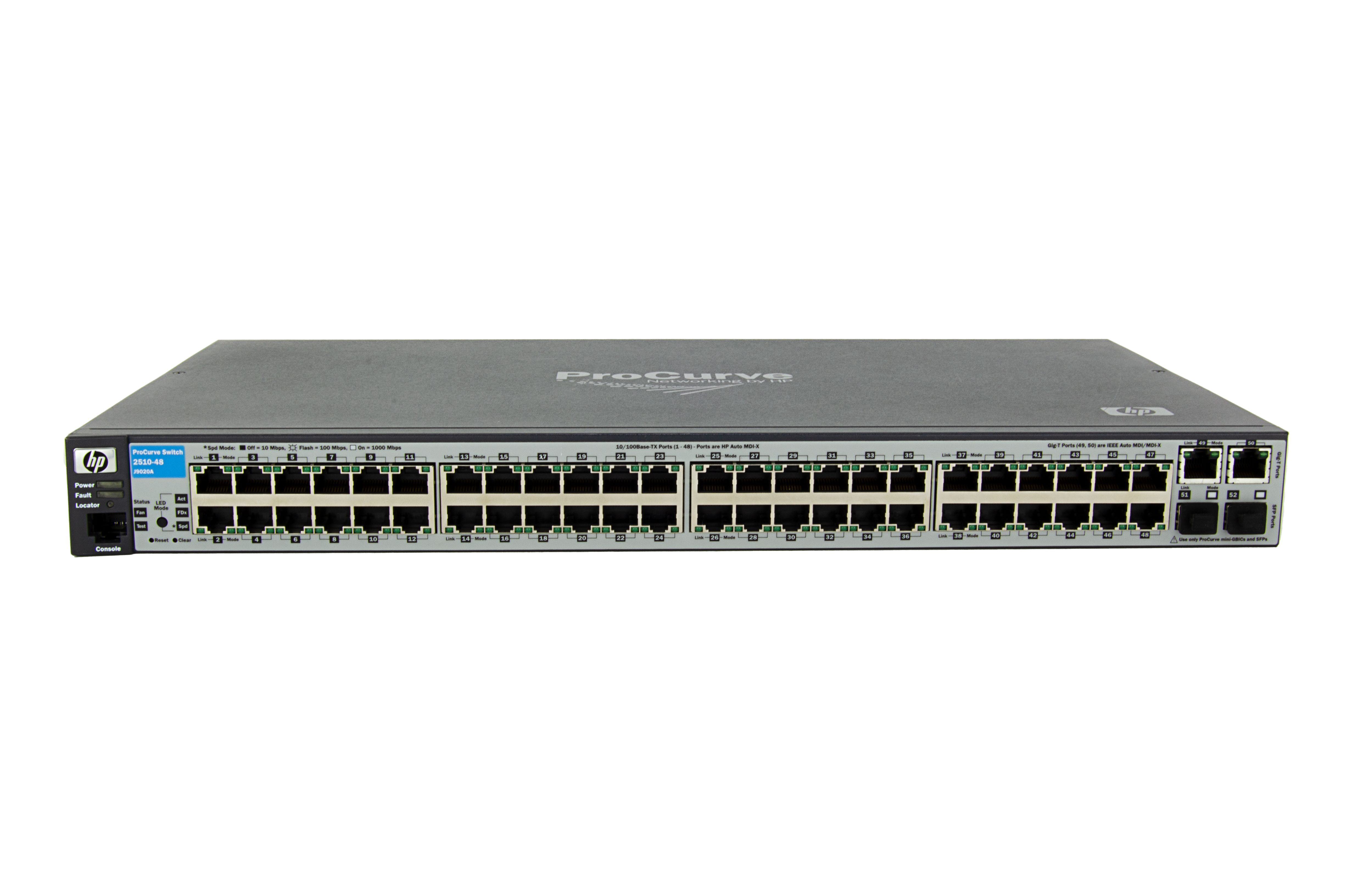 J9020A - Conmutador HPE - 48 puertos - Gestionado de capa 2