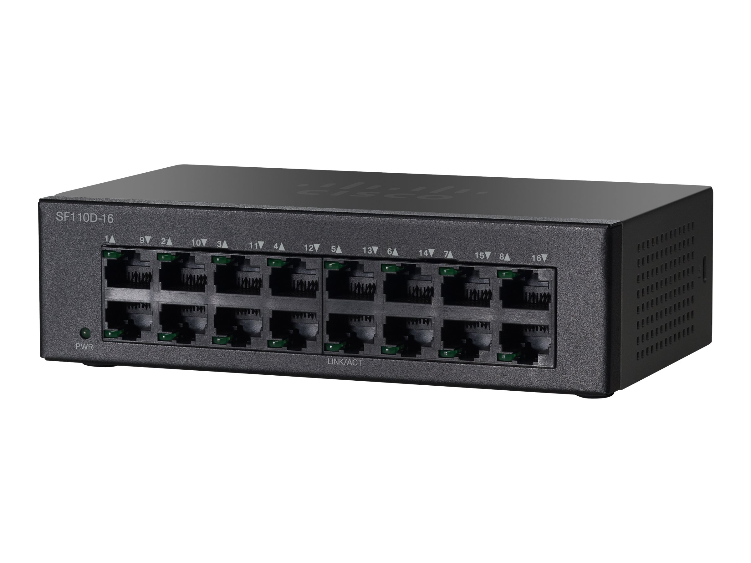 SF110D-16-EU - Cisco Small Business Switch - unmanaged, 16 puertos, energy efficient