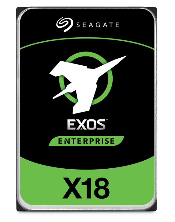 ST18000NM001J - Seagate Exos X18 ST18000NM001J - Festplatte - verschlüsselt - 18 TB - intern - SATA 6Gb/s - 7200 rpm - Puffer: 256 MB - Self-Encrypting Drive (SED)