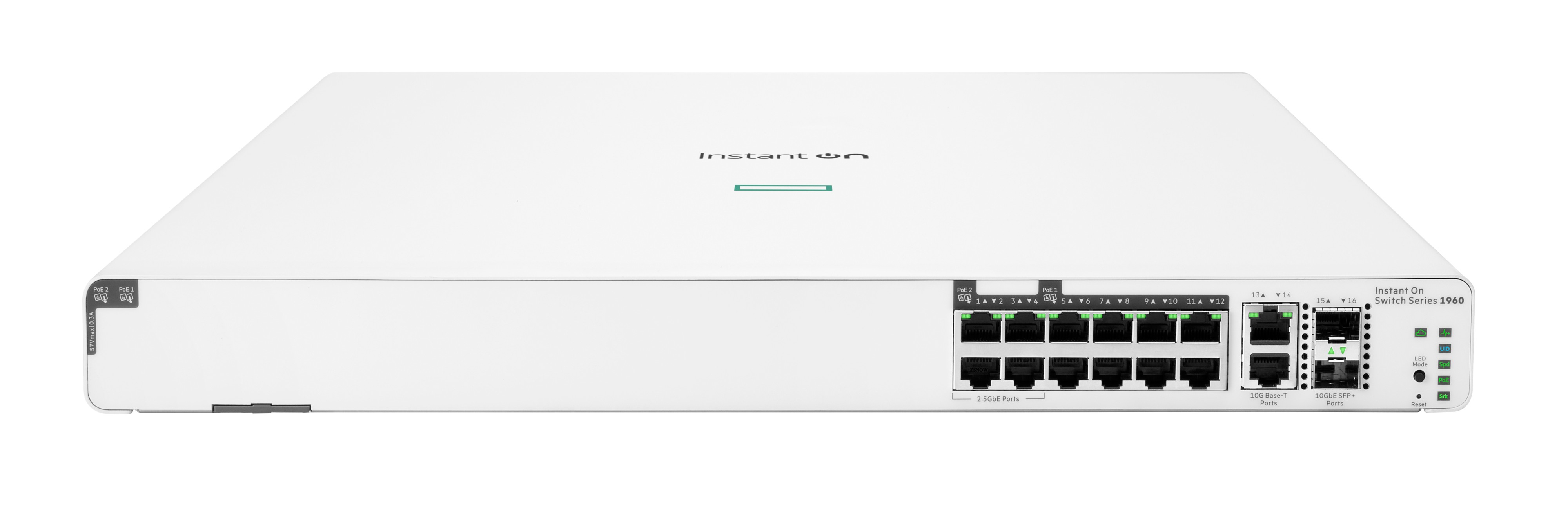 HPE S0F35A - Networking Instant On 1960 Switch, Managed, 4x 2.5GBase-T + 8x 100/1000/10GBase-T 2x 10 Gigabit