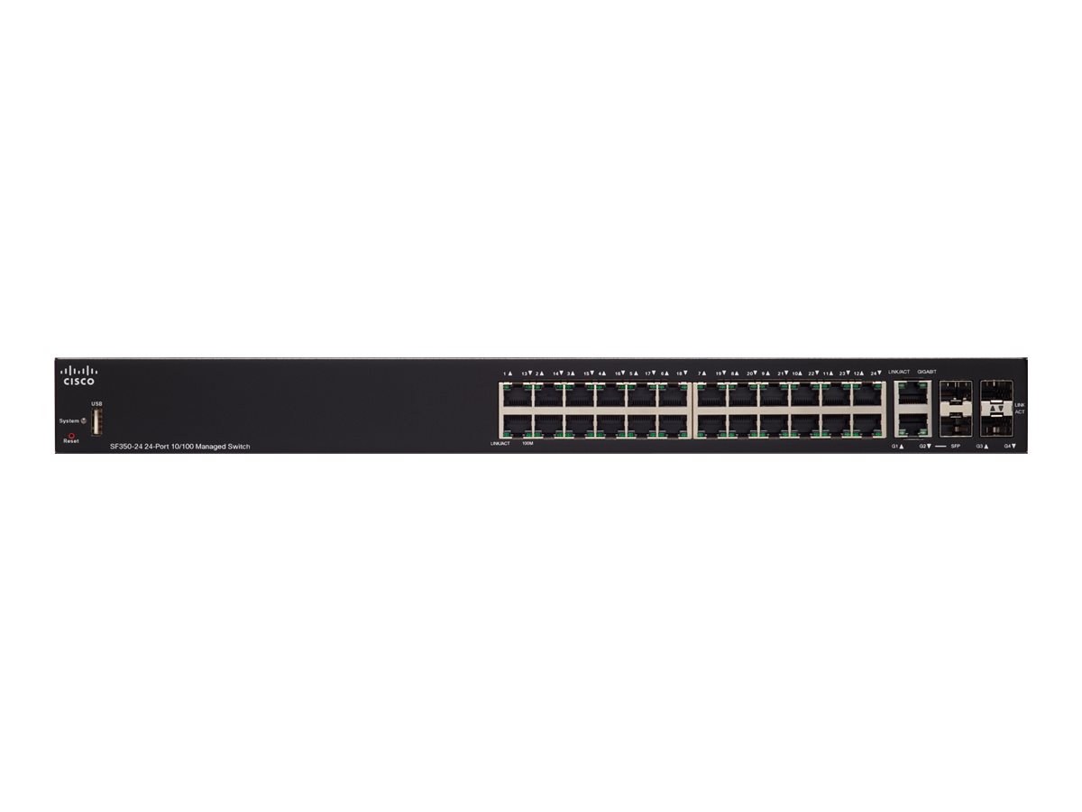 SF350-24-K9-EU - Commutateur Cisco Business 350 - 24 ports - Géré L3