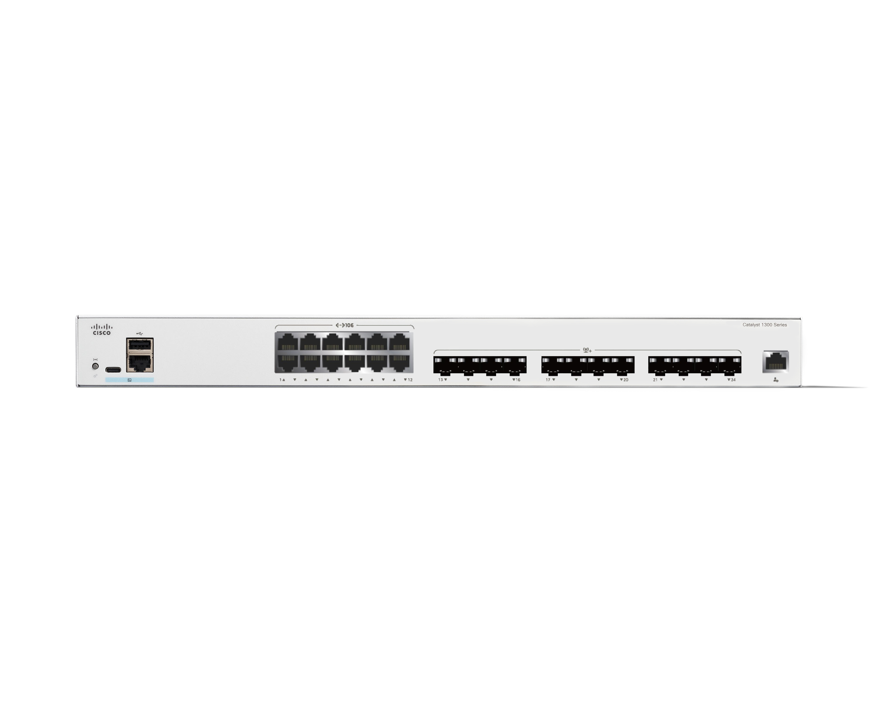 C1300-24XTS - Conmutador Cisco Catalyst 1300 - 24 puertos - Gestionado de capa 3