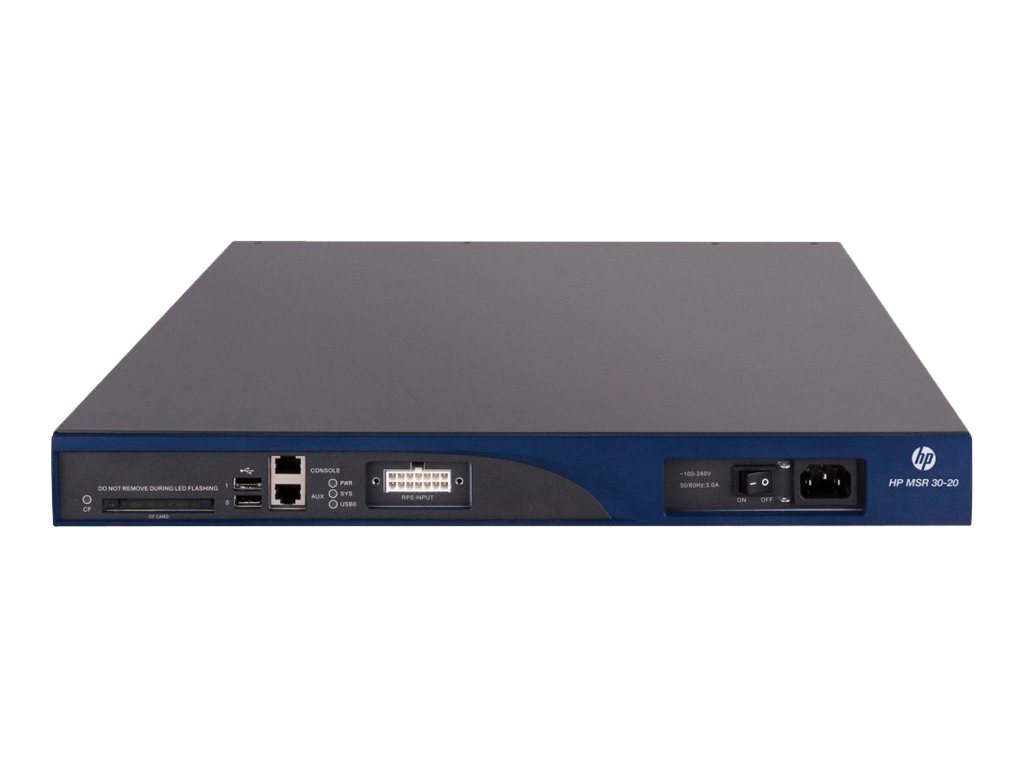 JF235A - HPE MSR30-20 Router 1GbE with Rack Mount Option
