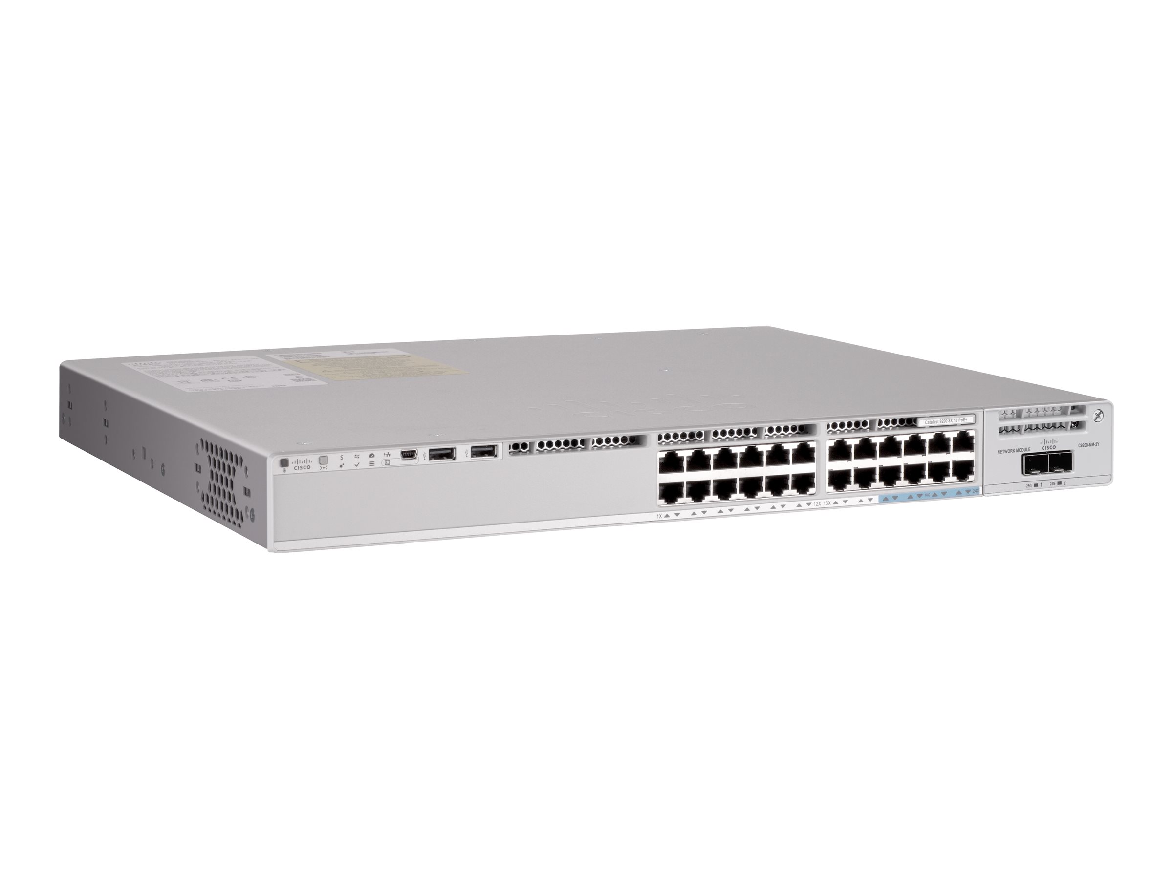 C9200-24PXG-E - Conmutador Cisco Catalyst 9200 - 24 puertos - Gestionado L3 - PoE+
