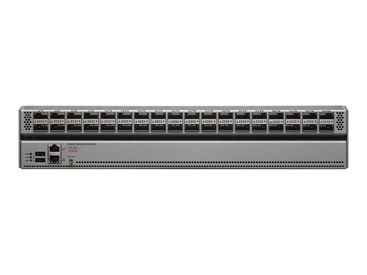N9K-C9336PQ - Cisco Nexus 9336PQ ACI Spine Switch, L3, managed