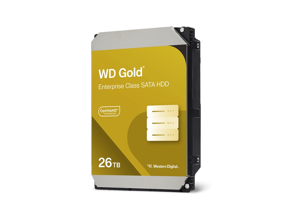 WD261KRYZ - WD Gold WD261KRYZ - Festplatte - Enterprise - 26 TB - intern - 3.5" (8.9 cm)