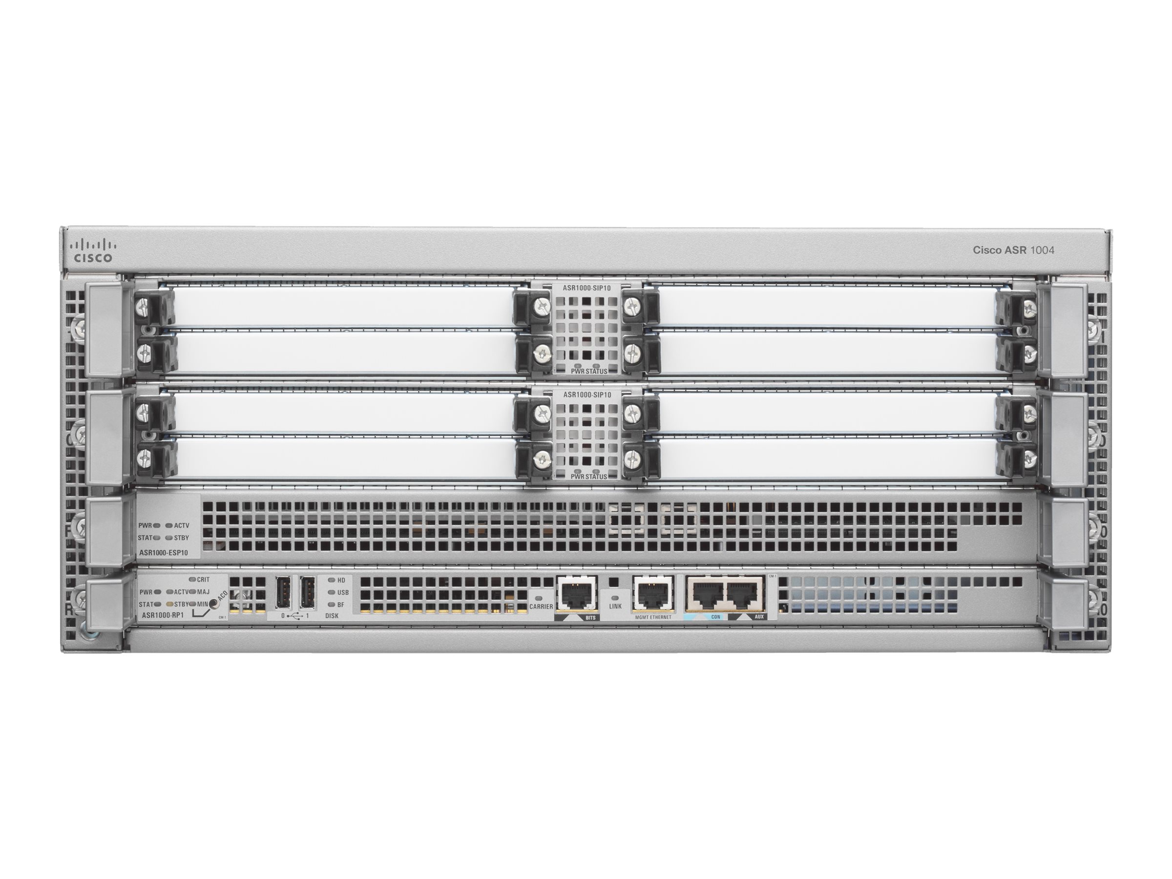 ASR1004-40G-NB - Cisco ASR 1004 Bundle Router, Front-to-Back Airflow