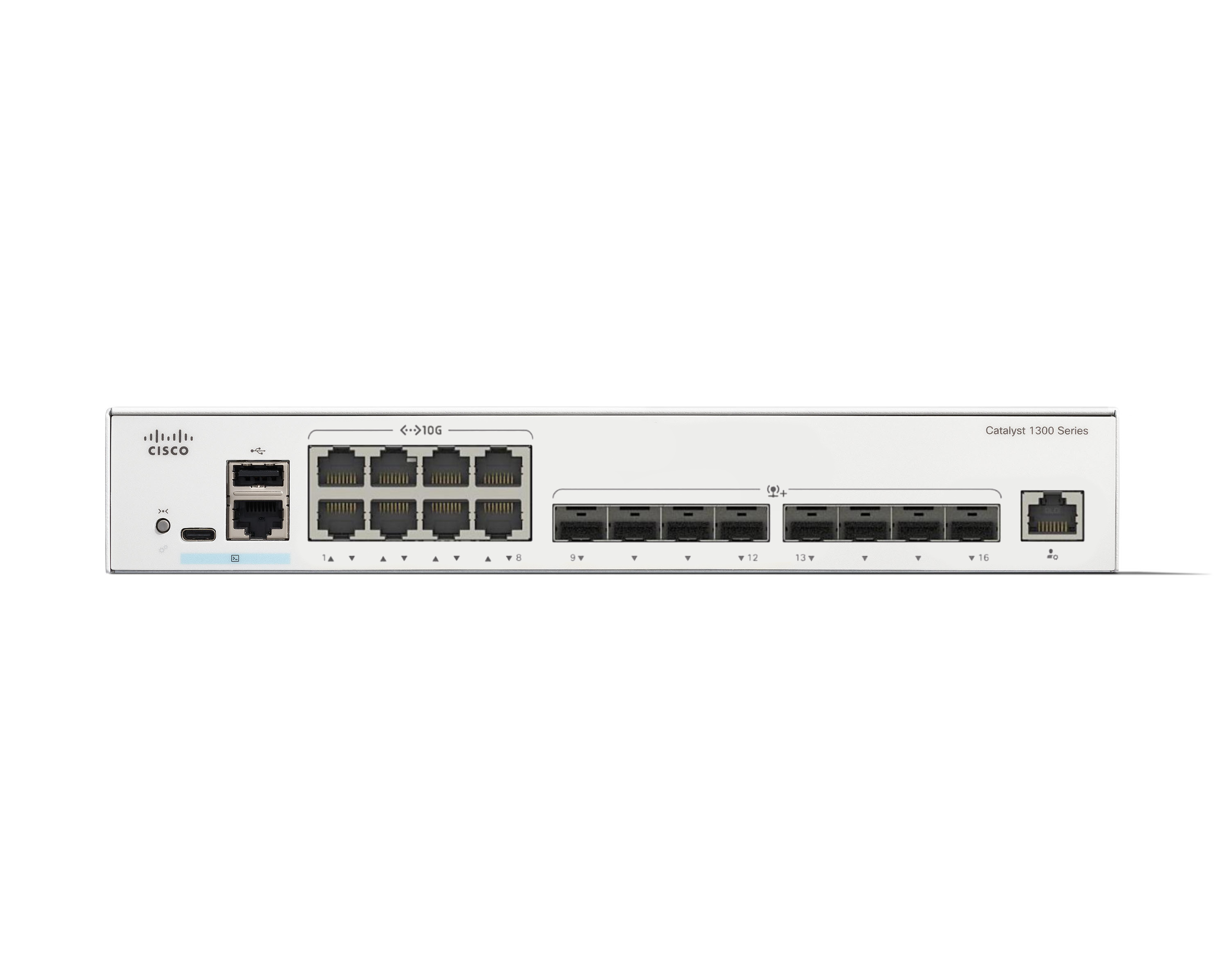 C1300-16XTS - Conmutador Cisco Catalyst 1300 - 16 puertos - Gestionado de capa 3