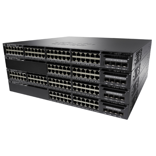 WS-C3650-24PWD-S - Conmutador Cisco Catalyst 3650 - 24 puertos - Gestionado de capa 3 - PoE+
