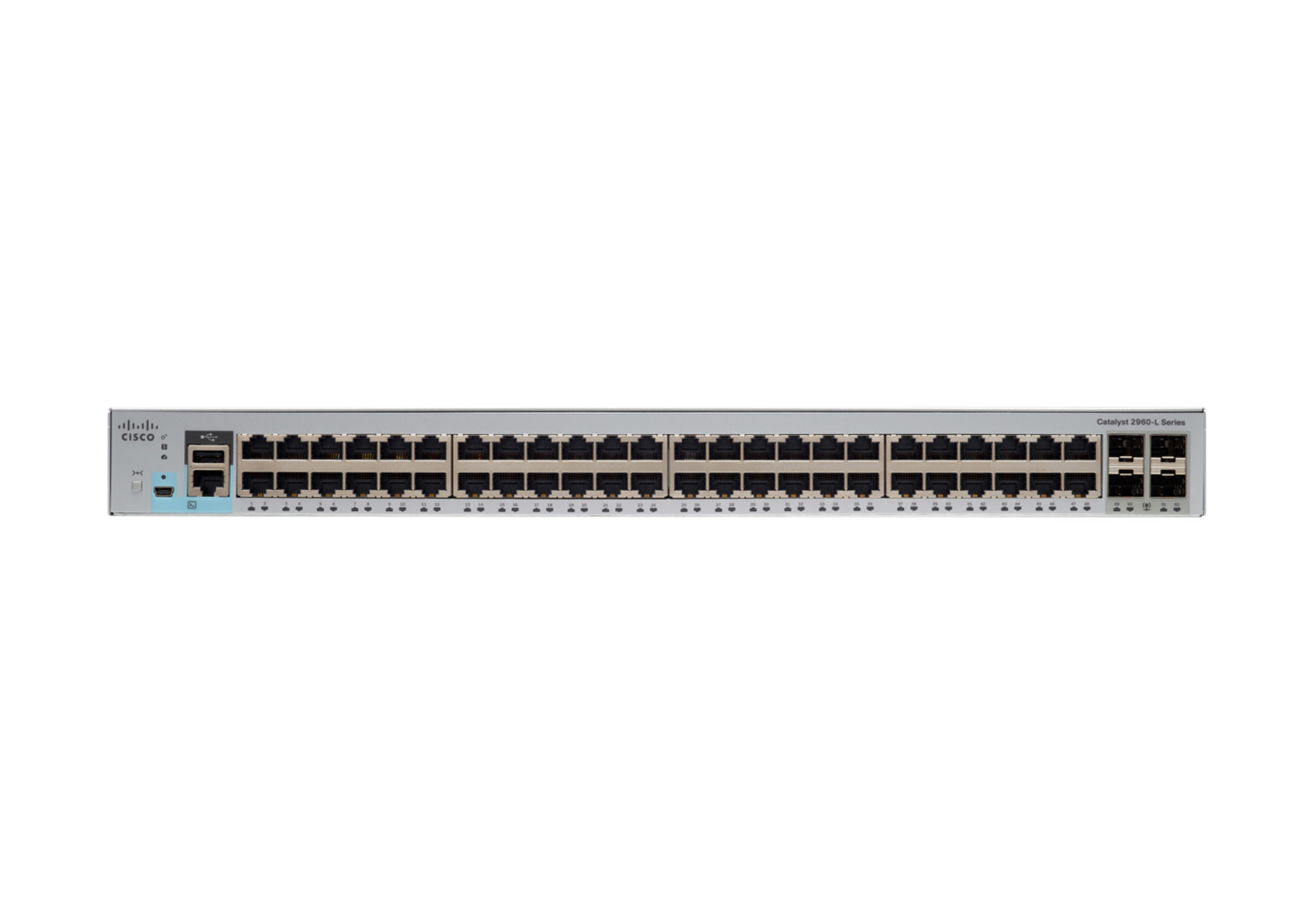 WS-C2960L-48TS-LL - Cisco Catalyst 48-Port Gigabit Managed Switch