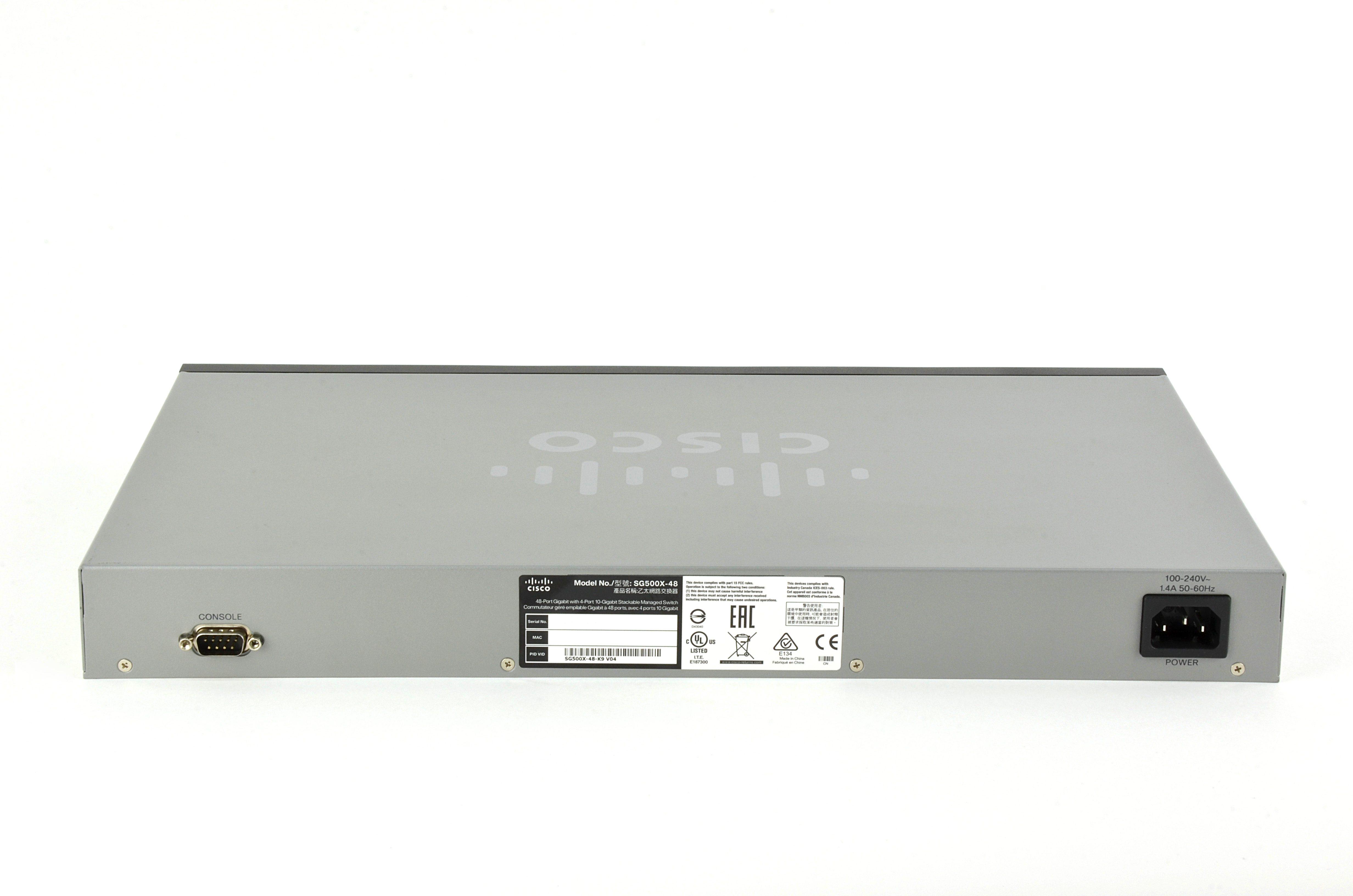 SG500X-48-K9 - Commutateur Cisco Business 500 - 48 ports - Géré L3
