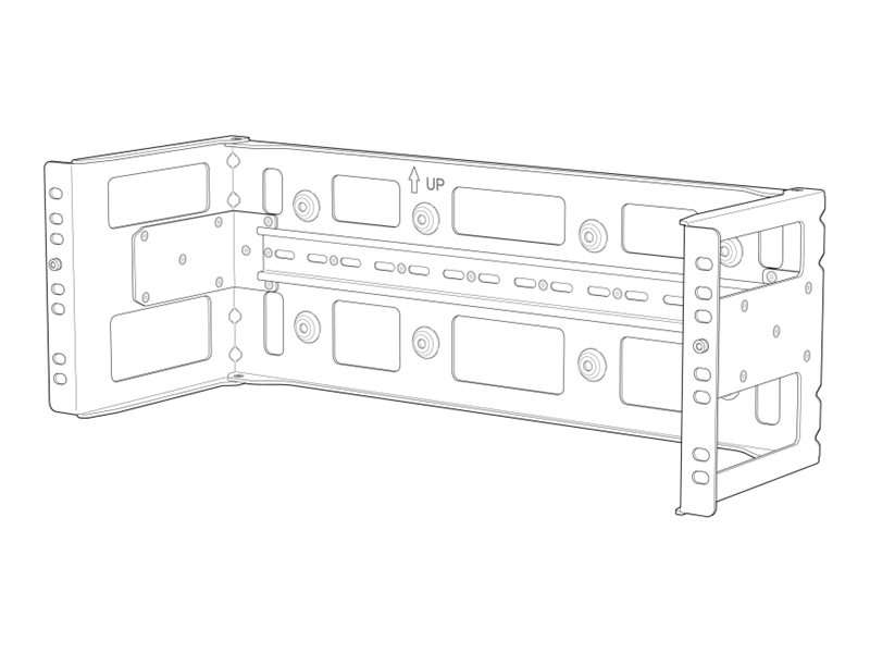 EX4100-H-12-RM-DRK - Juniper Soporte - with DIN rail channel