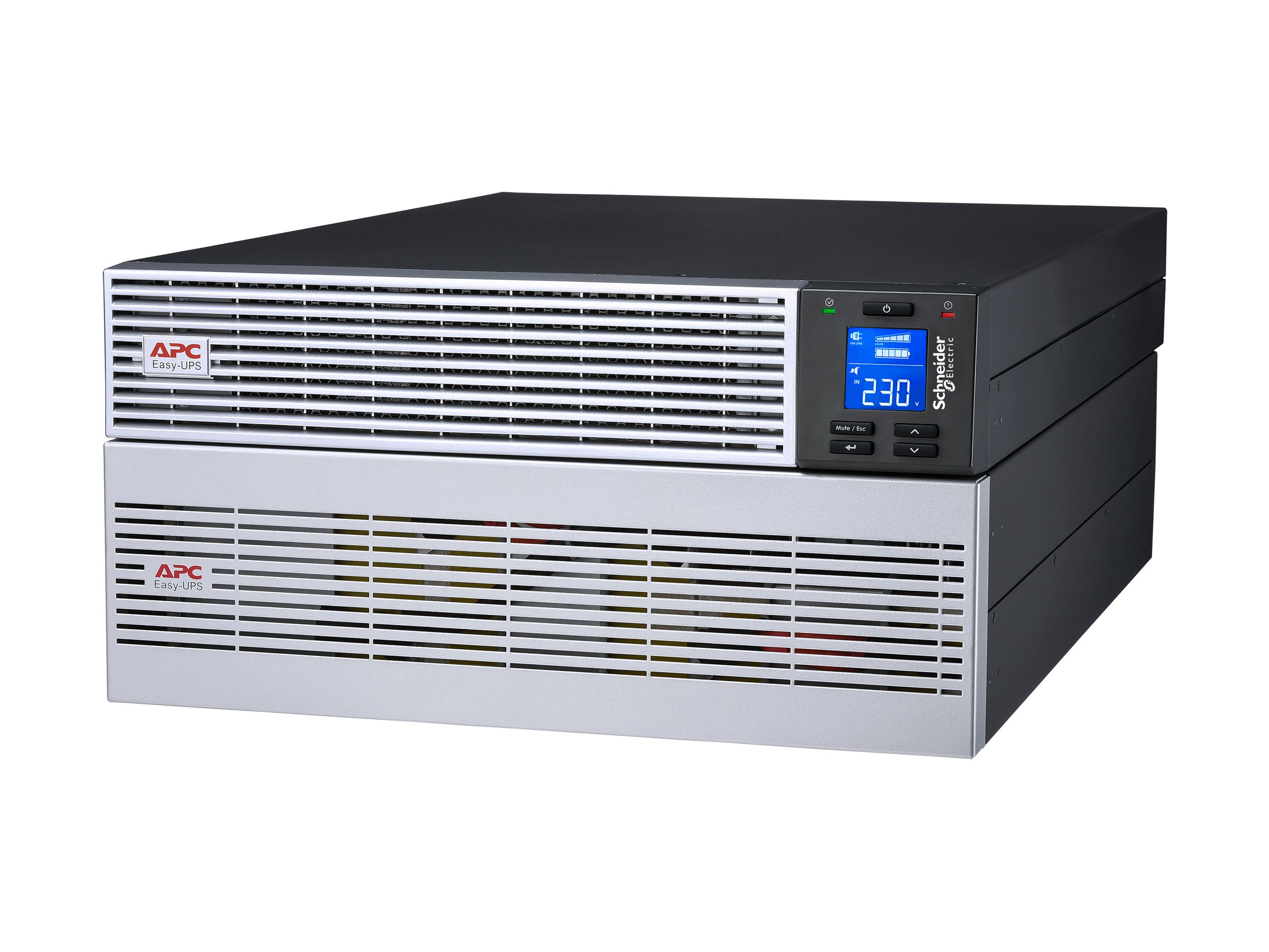 SRVL6KRILRK - APC Easy UPS On-Line - UPS (rack-mountable/external) - extended runtime, hard-wired socket (1P+N+E)