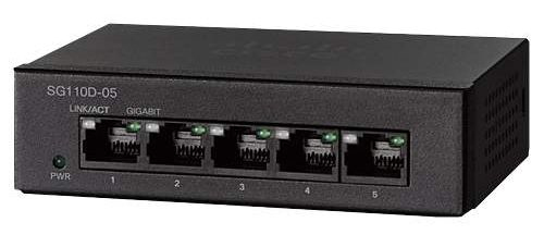 SG110D-05-EU - Switch Cisco Business 110 - 5 puertos - No gestionado
