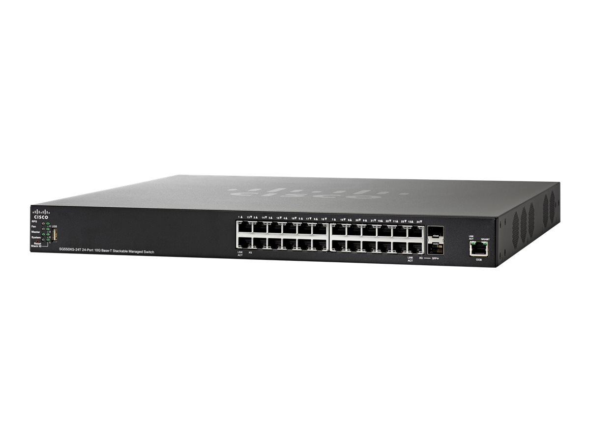 SG550XG-24T-K9-EU - Cisco 550X Series SG550XG-24T - Switch - L3