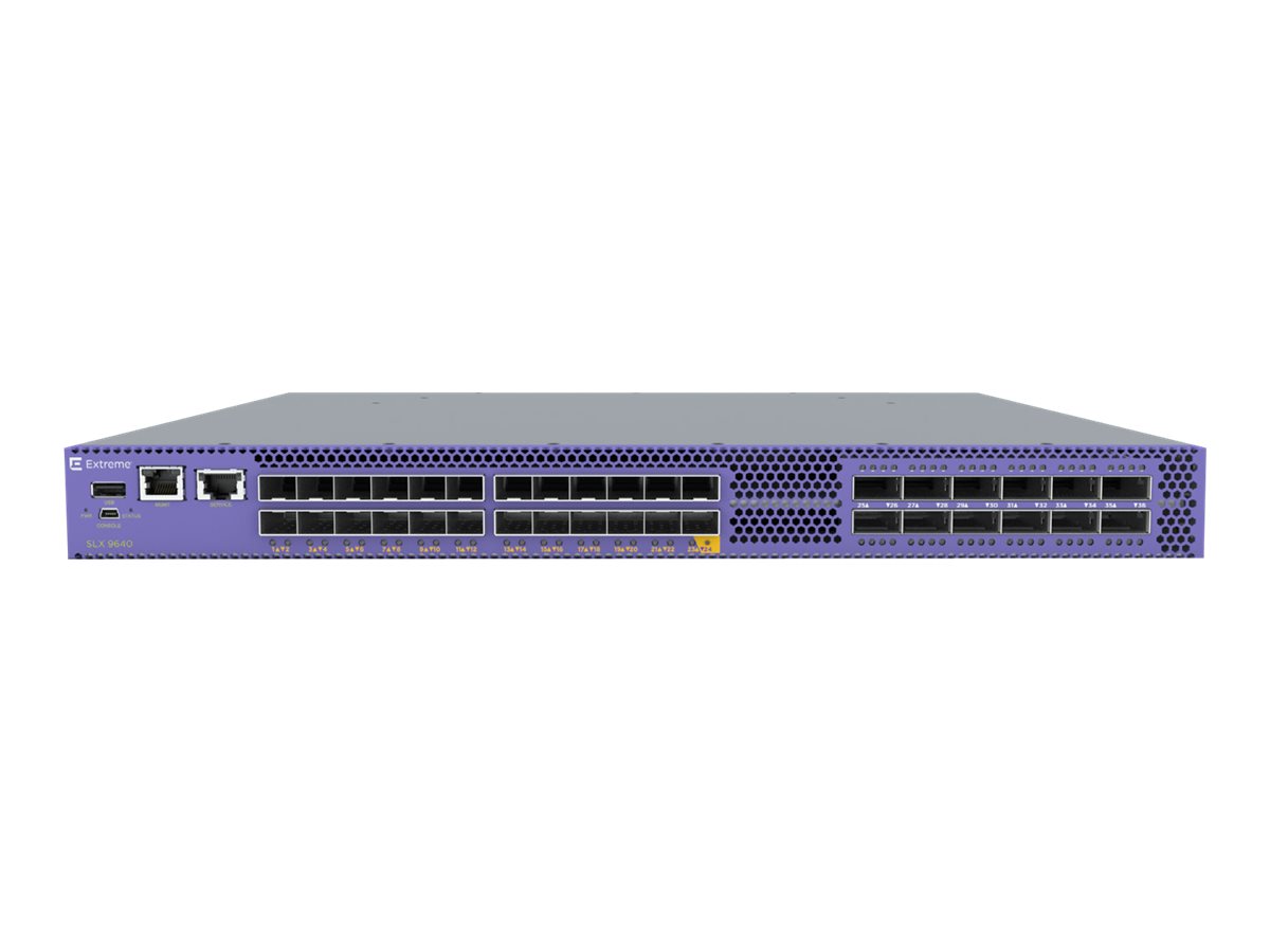 EN-SLX-9640-24S-12C-AC-F - Extreme Networks ExtremeRouting SLX 9640 - Router