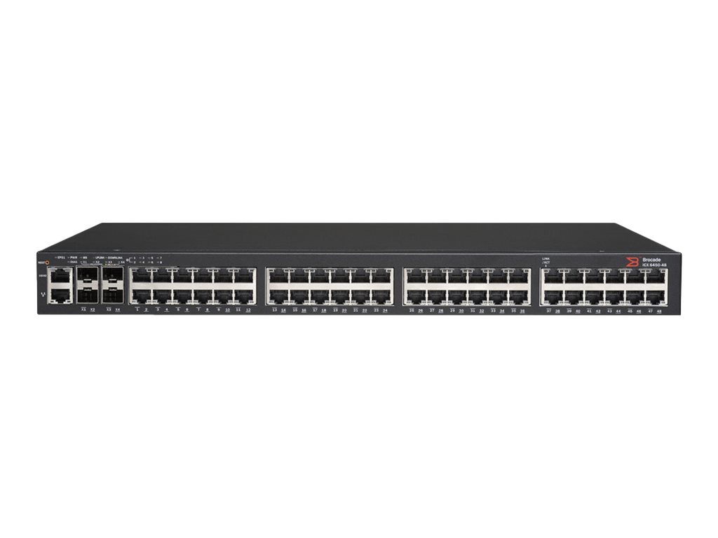 ICX6430-48 - Brocade Ruckus ICX 6430-48 - Switch - managed - 48 x 10/100/1000