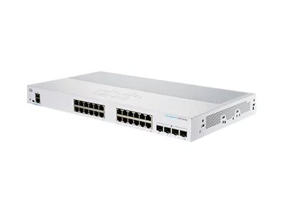 CBS250-24P-4G - Cisco Business 250 Series CBS250-24P-4G - Switch - L3 - Smart - 24 x 10/100/1000 (PoE+)