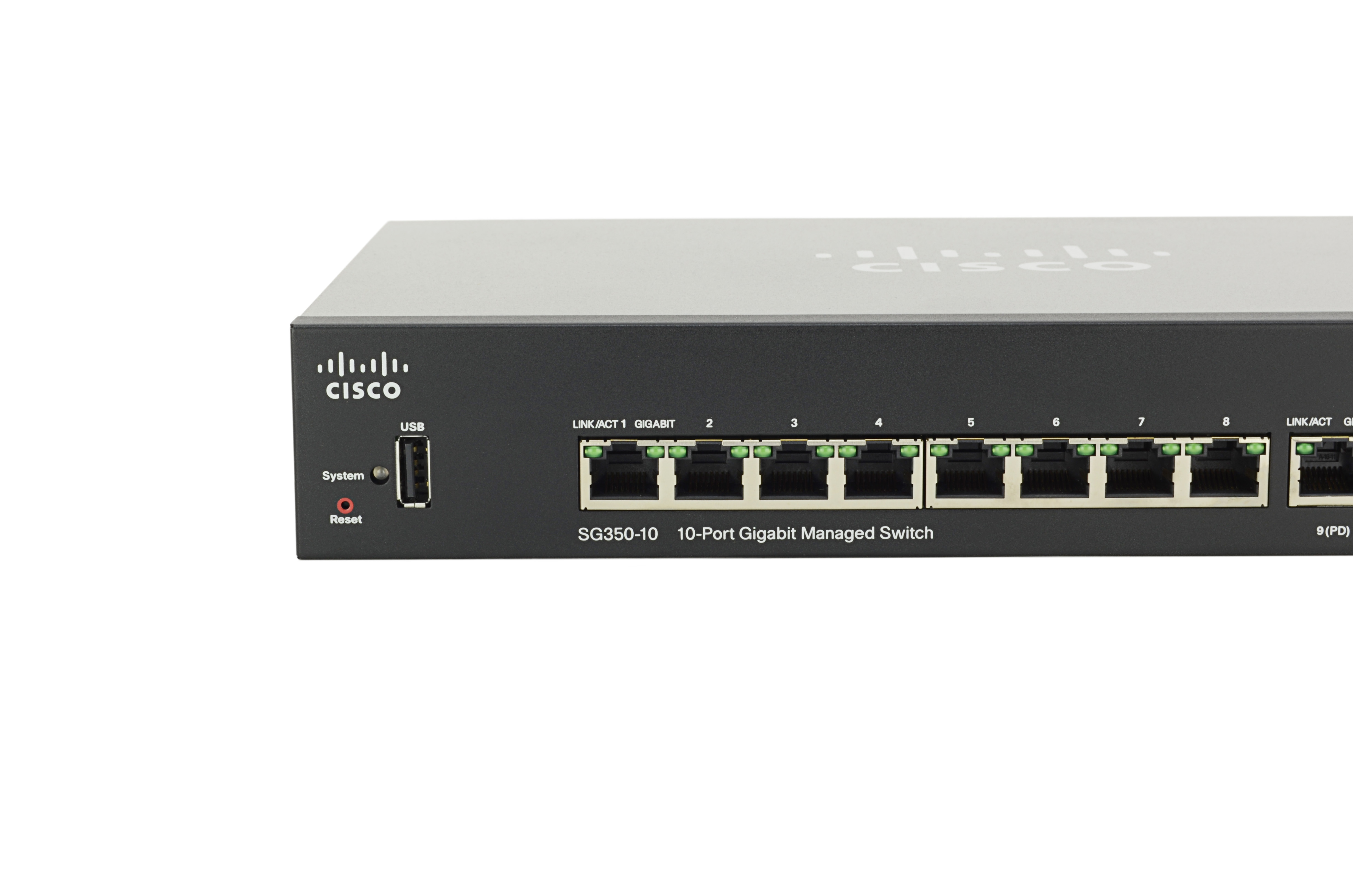 SG350-10-K9-EU - Commutateur Cisco Business 350 - 10 ports - Géré L3