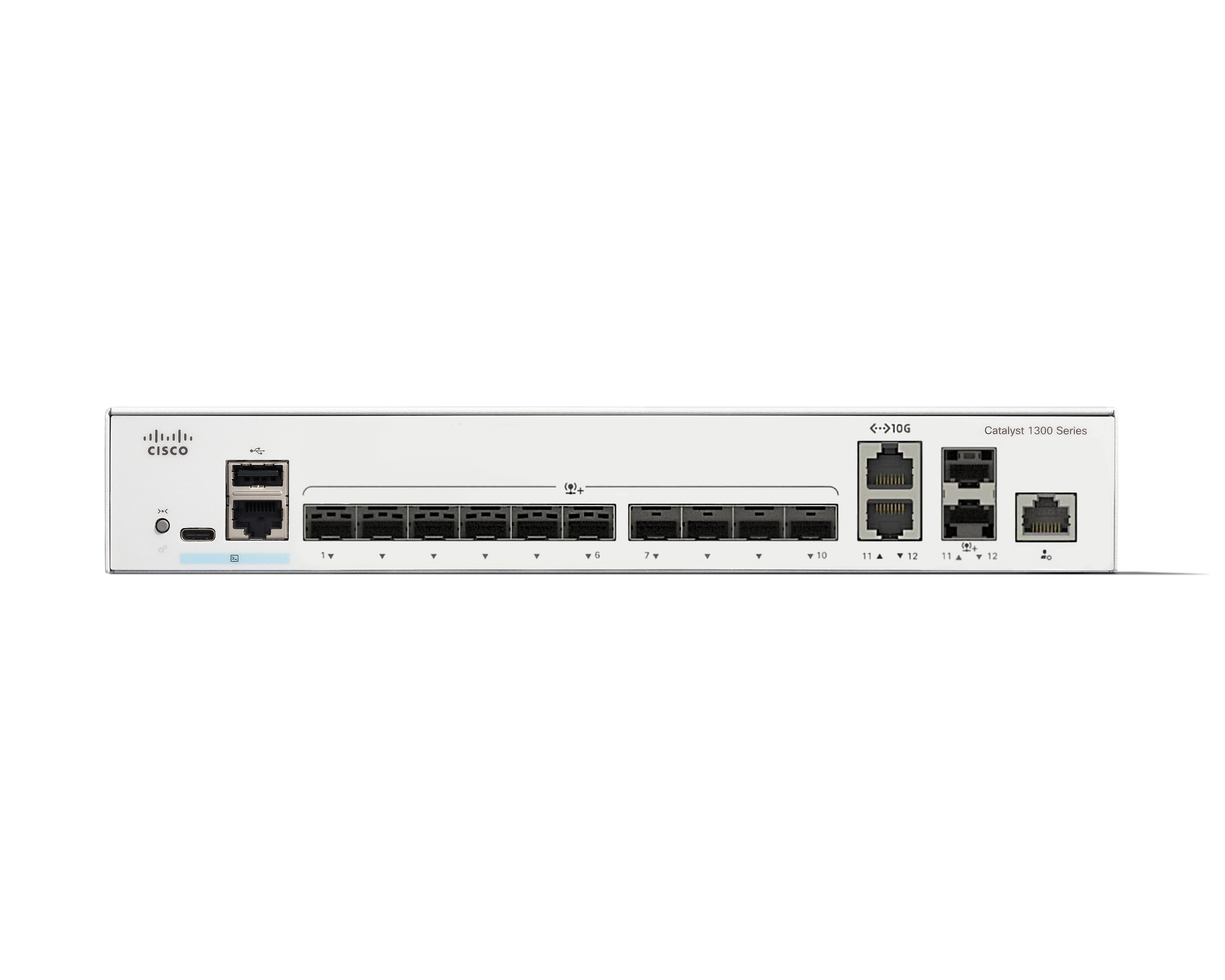 C1300-12XS - Conmutador Cisco Catalyst 1300 - 12 puertos - Gestionado de capa 3