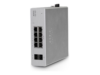 MS130R-8P - Cisco Meraki MS130R-8P - Switch - managed - 8 x 10/100/1000Base-T + 2 x Gigabit SFP - an Rack montable, wandmontierbar, an DIN-Schiene montable, Desktop - PoE+ (240 W)