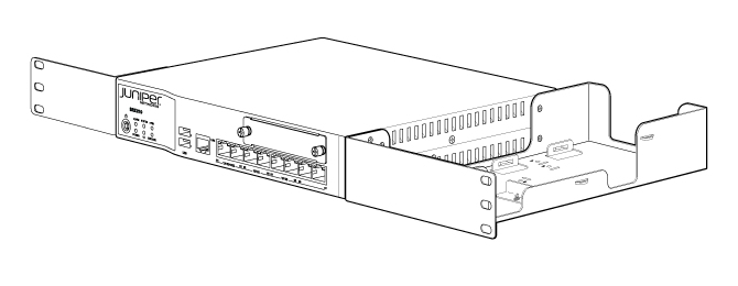 SRX210-RMK - Juniper Kit de montaje en rack - 48.3 cm (19")
