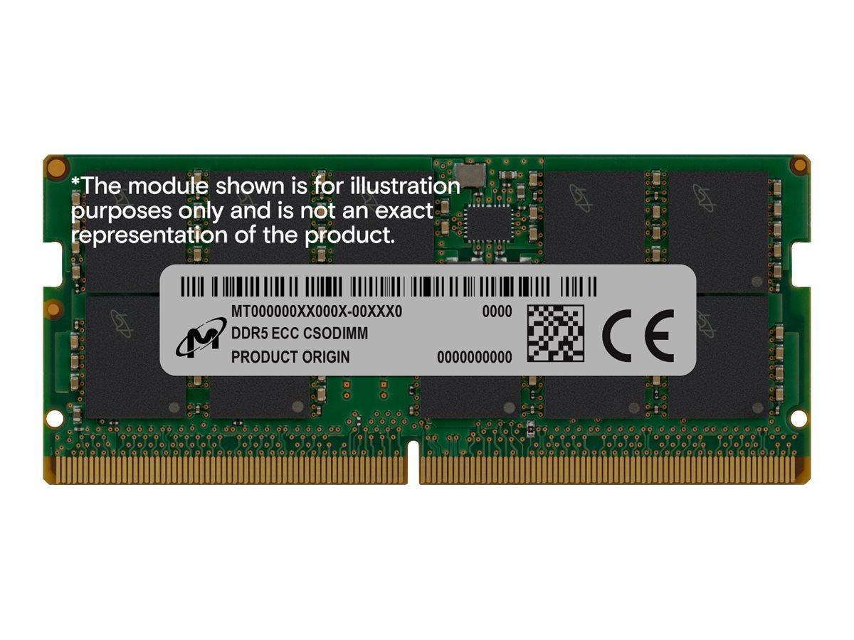 MTC10C1084S1WC64BD1R - Micron DDR5 - Modul - 16 GB - SO-DIMM 262-Pin