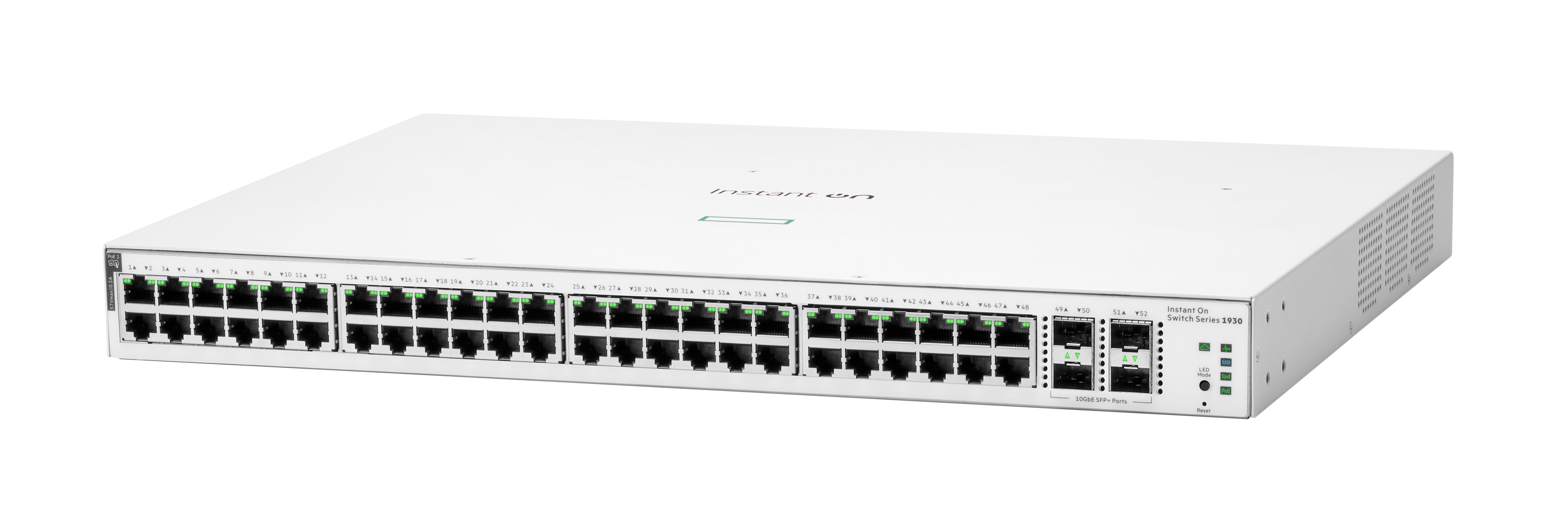 JL686B - Conmutador HPE Aruba Instant On 1930 - 52 puertos - Gestionado L3 - PoE