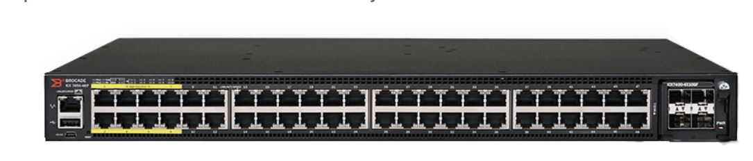 ICX7450-48P - Brocade Ruckus ICX 7450-48P - Switch - L3 - managed - 48 x 10/100/1000 (PoE+)