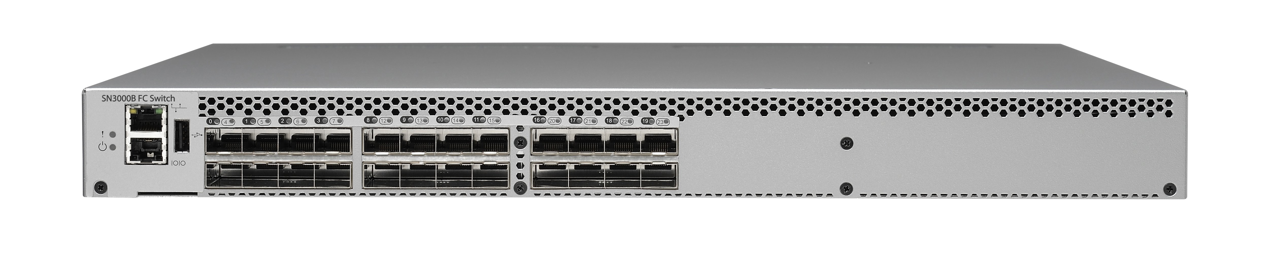 QW938B - HPE SN3000B 16Gb 24-port/24-port Active Fibre Channel Switch
