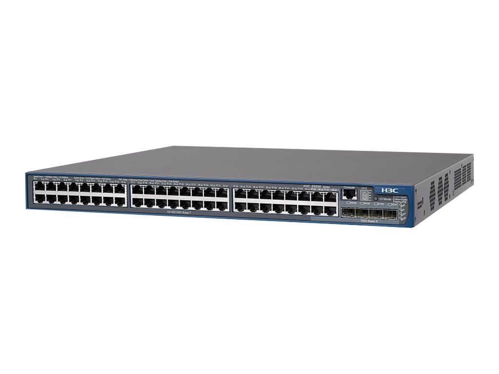 JE107A - HPE 5500-48-PoE Switch - Switch - L4 - managed - 48 x 10/100 (PoE)