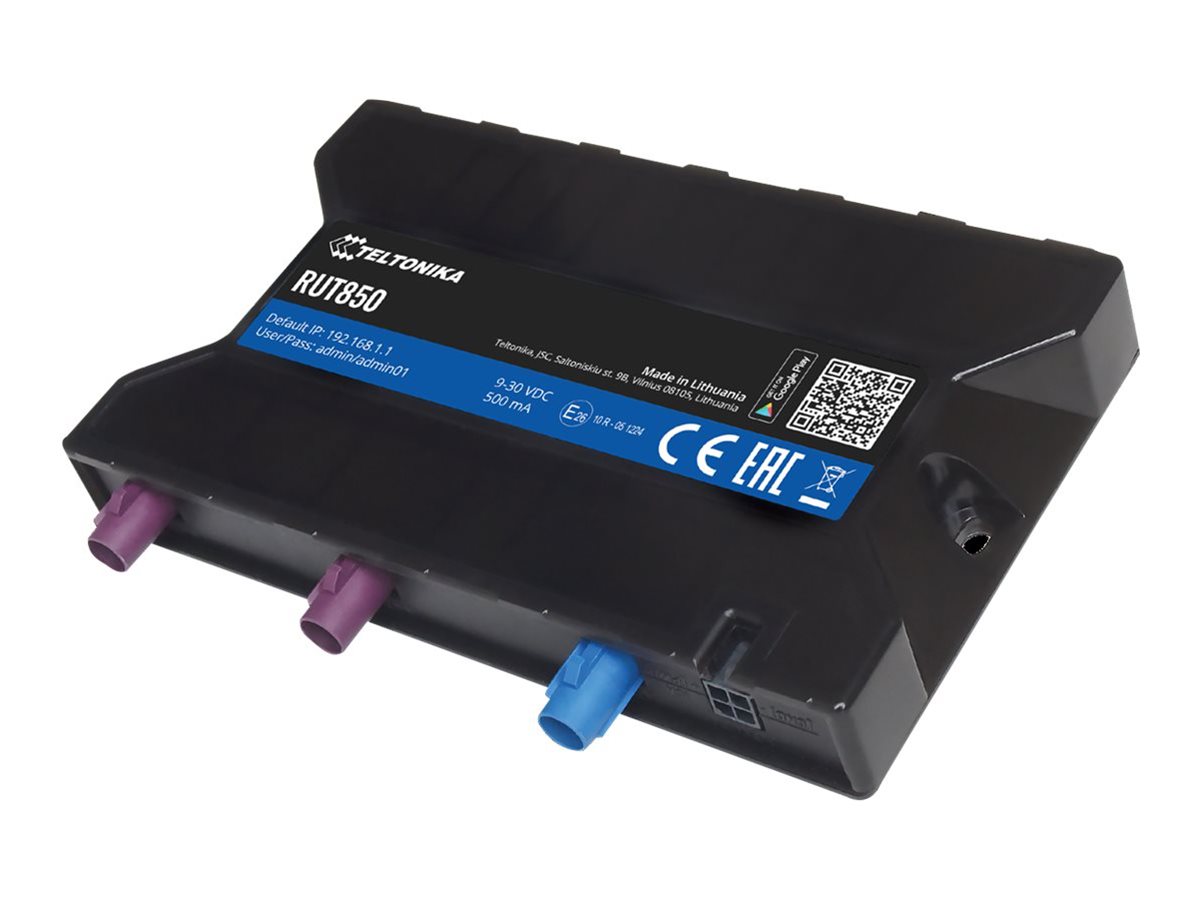RUT850 - Teltonika RUT850 - Wireless Router - WWAN 2.4