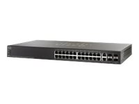 SG500-28MPP-K9 - Cisco Small Business SG500-28MPP - Switch - managed - 24 x 10/100/1000 (PoE+)