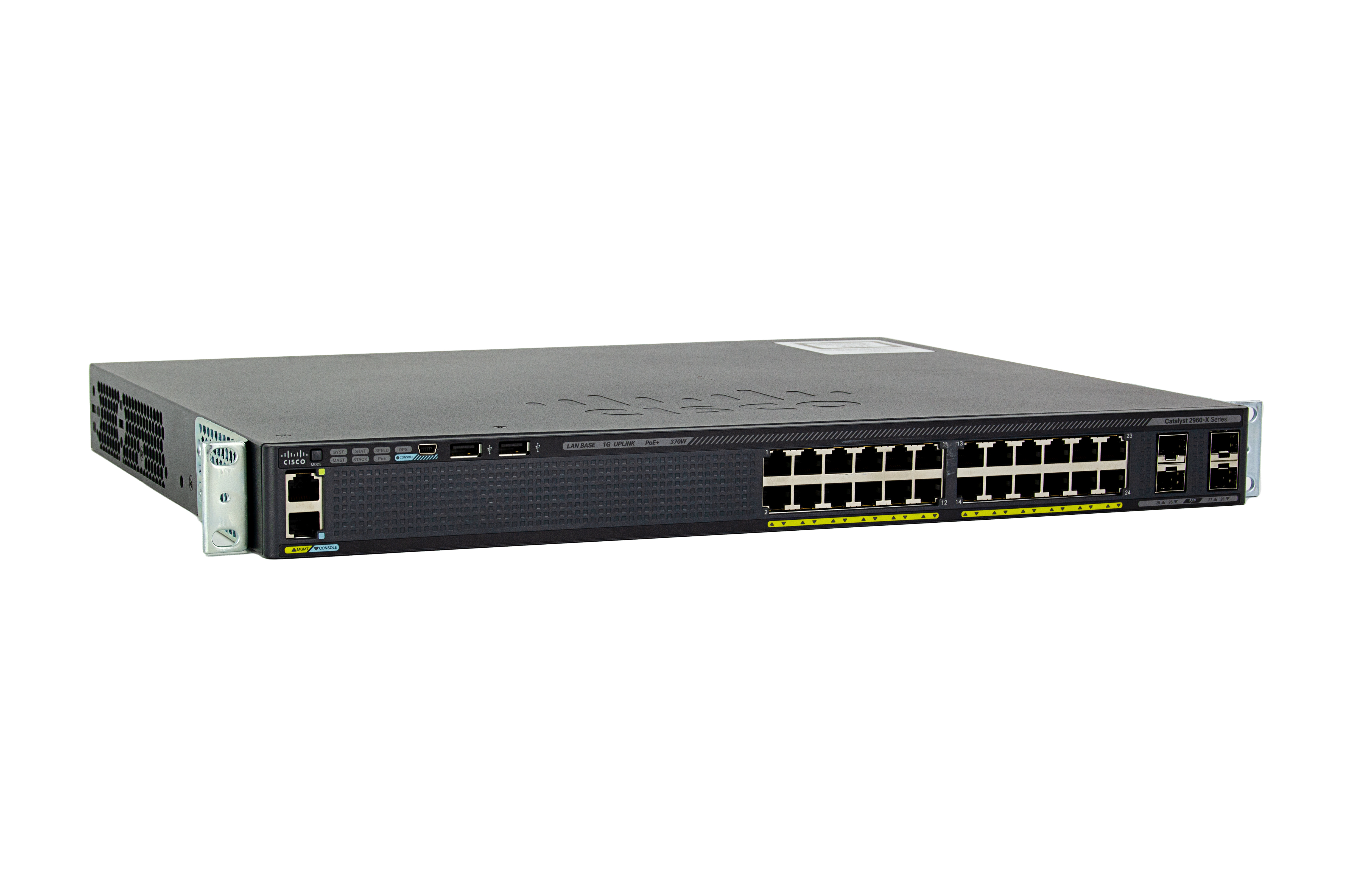 WS-C2960X-24PS-L - Cisco Catalyst 24-Port 10/100/1000 PoE+ Switch