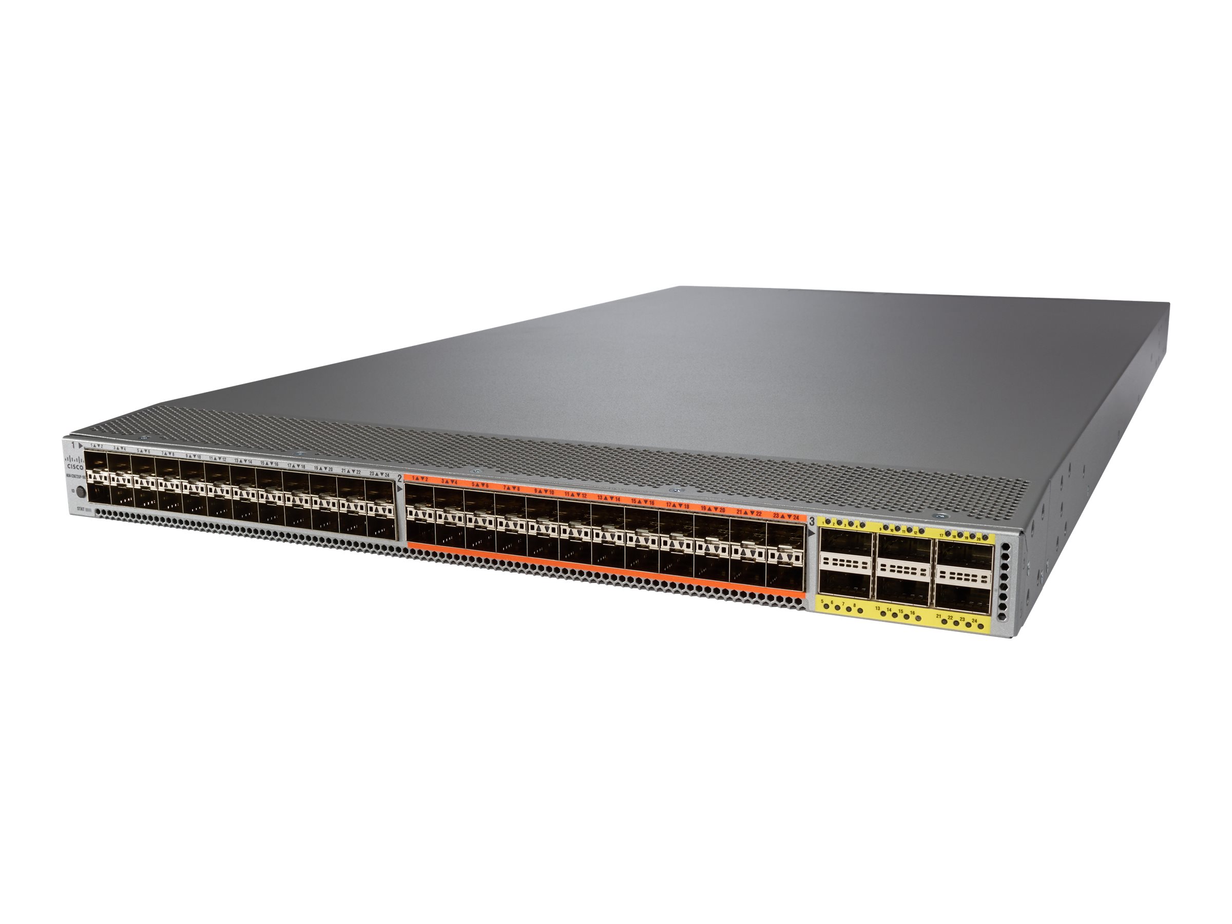 N5K-C5672UP-16G - Cisco Nexus 5672 Switch, L3, 24x 1/10Gb SFP+, 24x 1/10Gb Ethernet/FC/FCoE SFP+, 6x 40Gb Ethernet/FCoE QSFP+