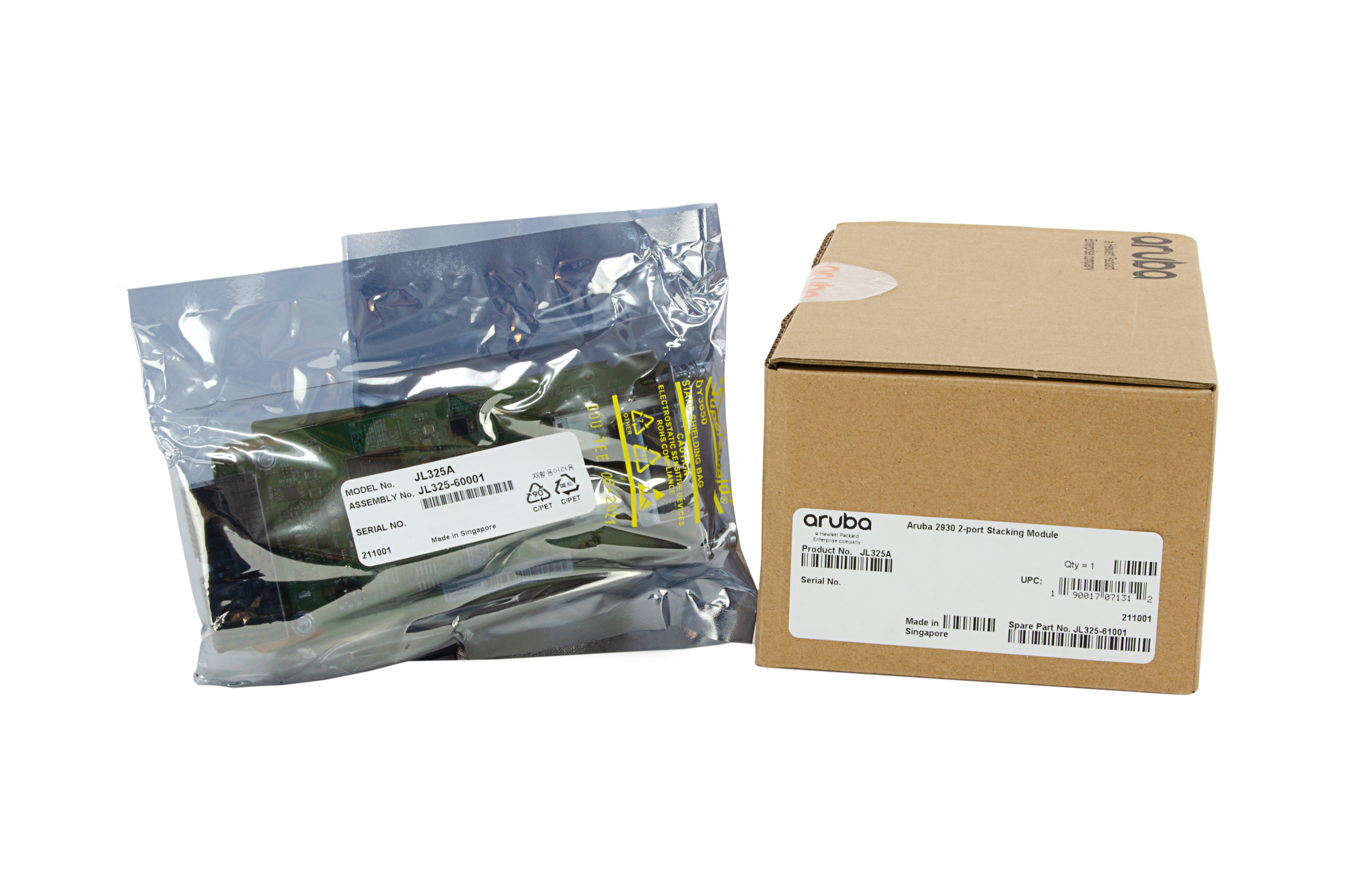 JL325A - HPE Aruba - Module de stacking réseau 2 - pour HPE Aruba