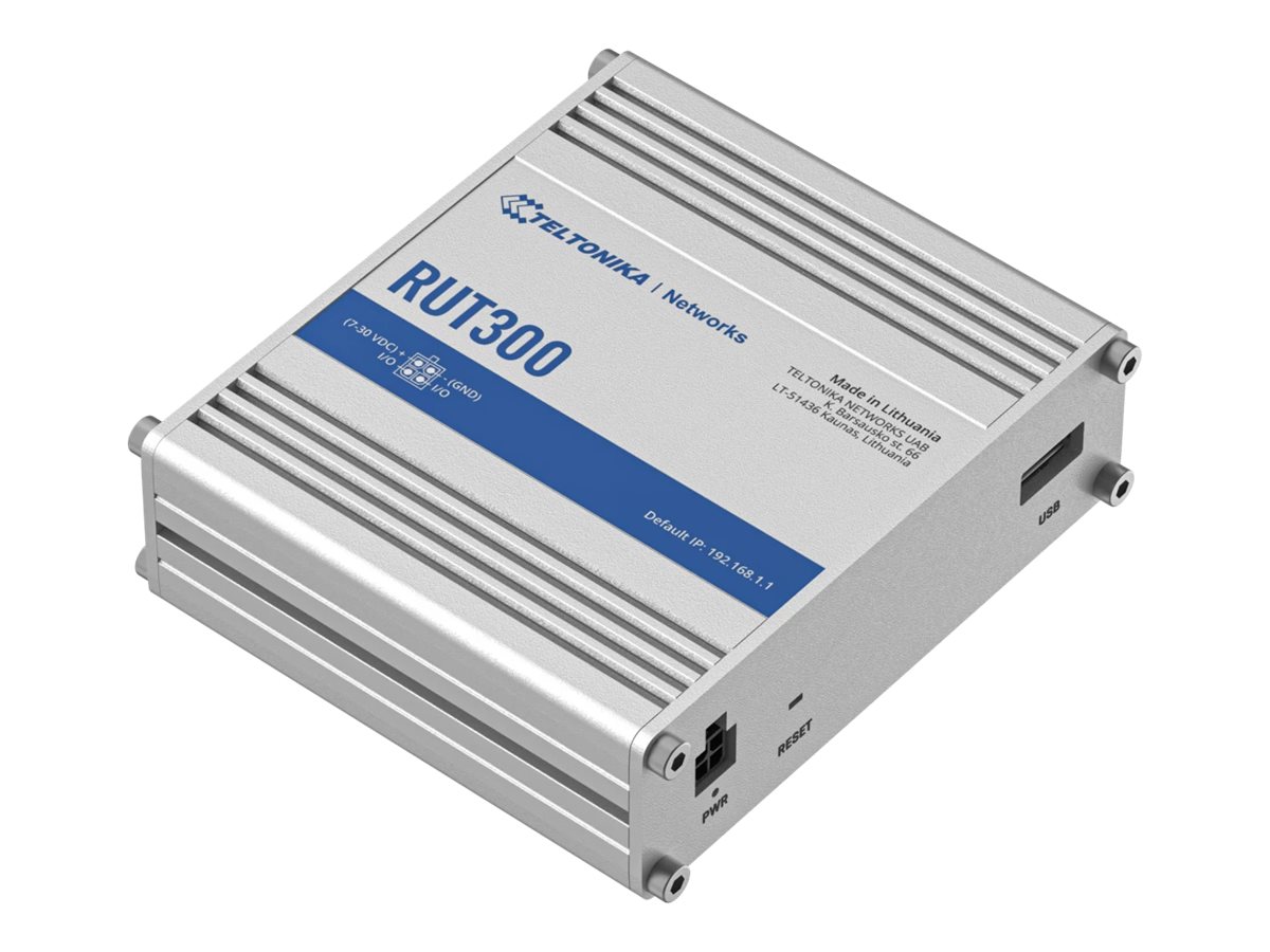 RUT300 – Teltonika RUT300 – Router with 5-port Switch – on