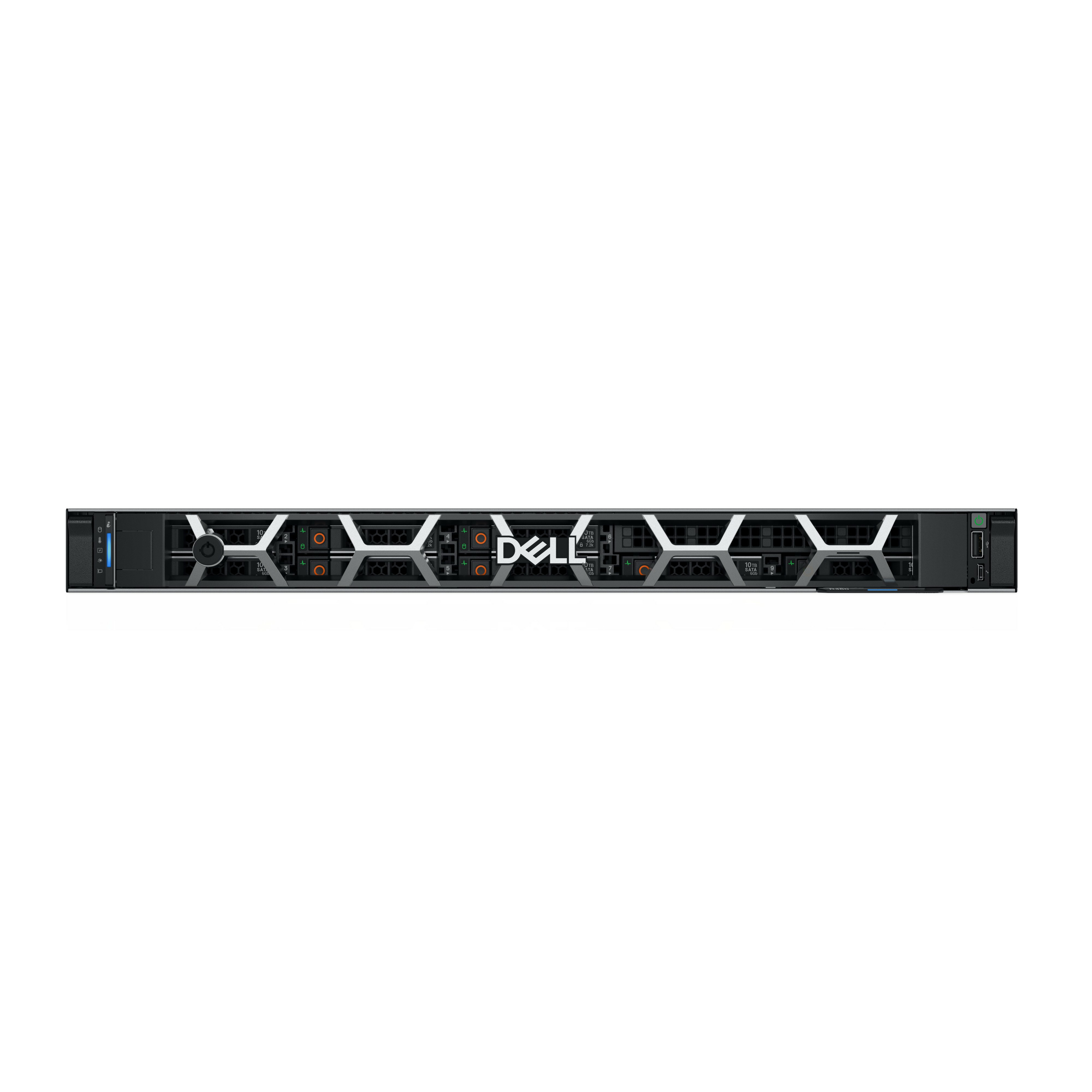 YHDY0 - Dell PowerEdge R360 - Server - Rack-Montage - 1U - 1-Weg - 1 x Xeon E-2436 / 2.9 GHz - RAM 16 GB - SAS - Hot-Swap 6.4 cm (2.5")
