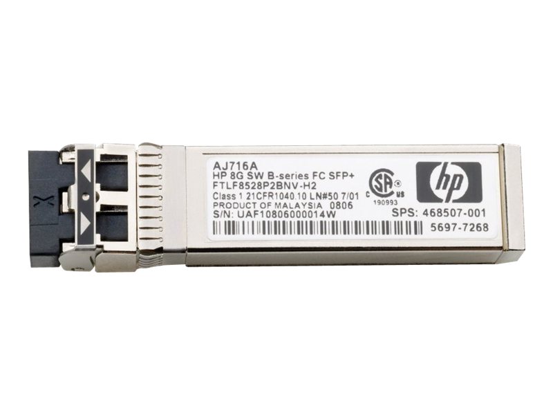 QK727A – HPE SFP+ transceiver module – 10 Gb Fibre Channel (LW)