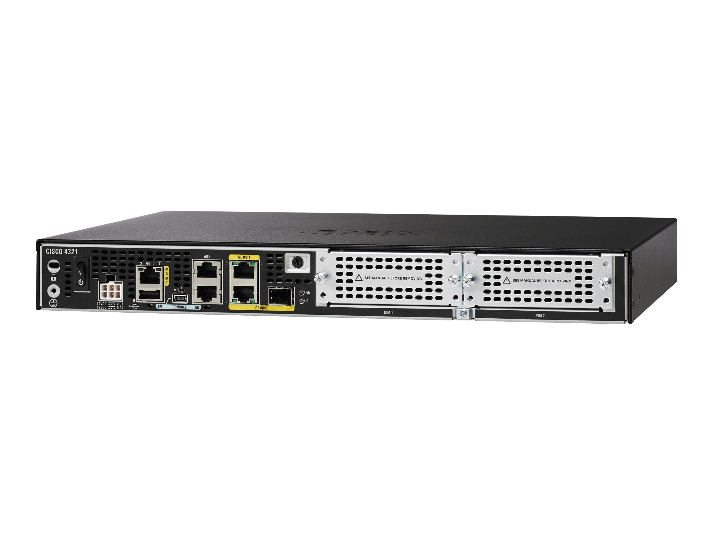 ISR4321-AX/K9 - Router Cisco ISR 4321, paquete Application Experience