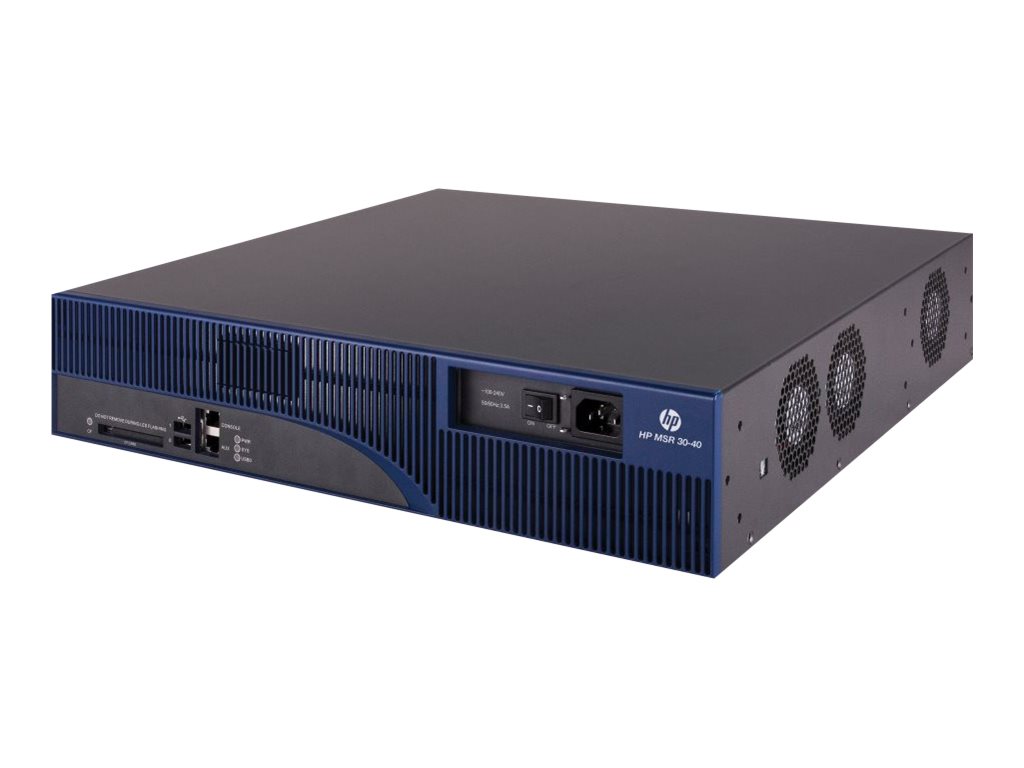 JF803A - HPE MSR30-40 POE Router 1GbE, rack-mountable