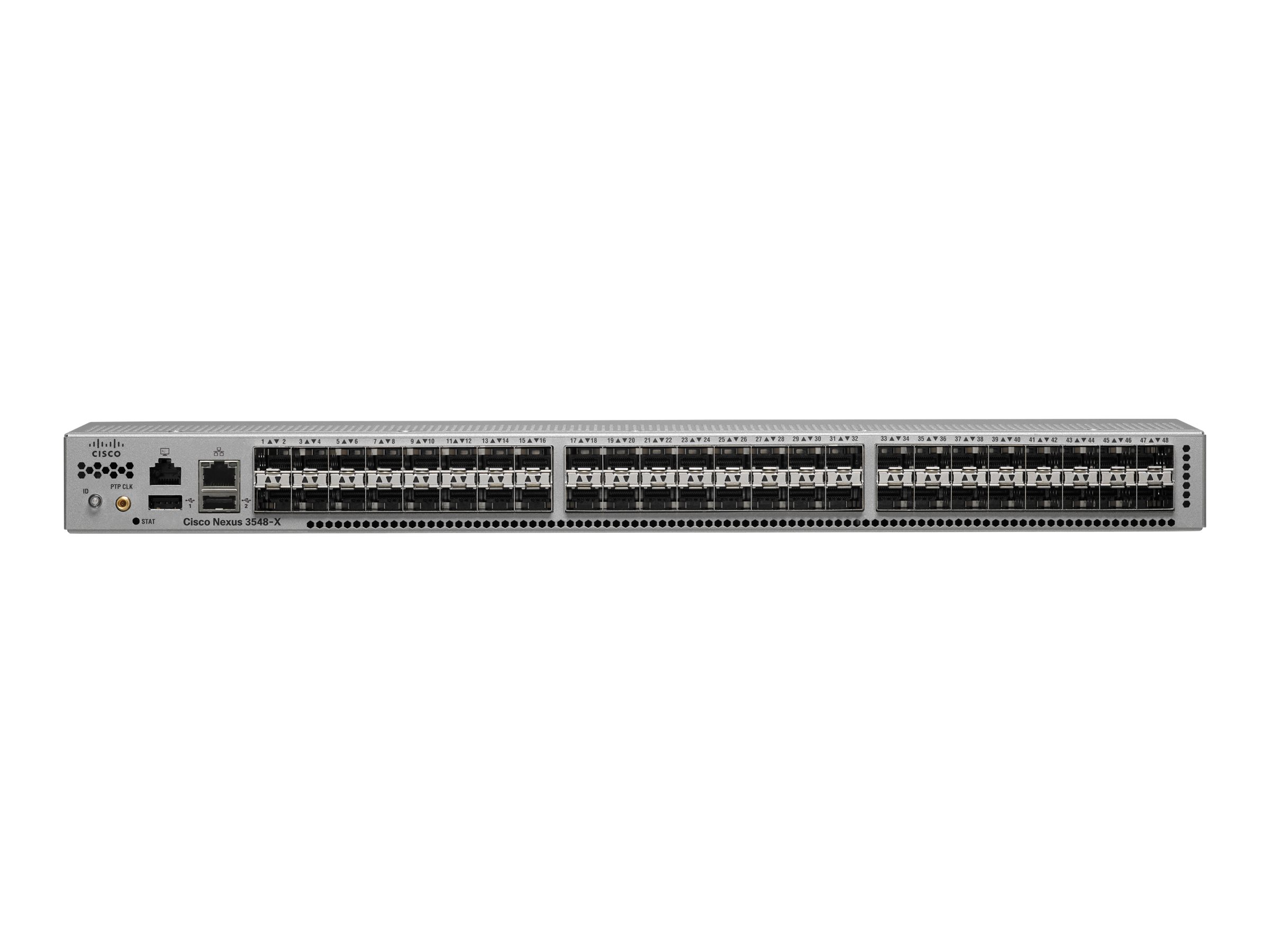 N3K-C3548P-10GX - Cisco Nexus 3548x Switch, Managed L3, 48 x SFP+