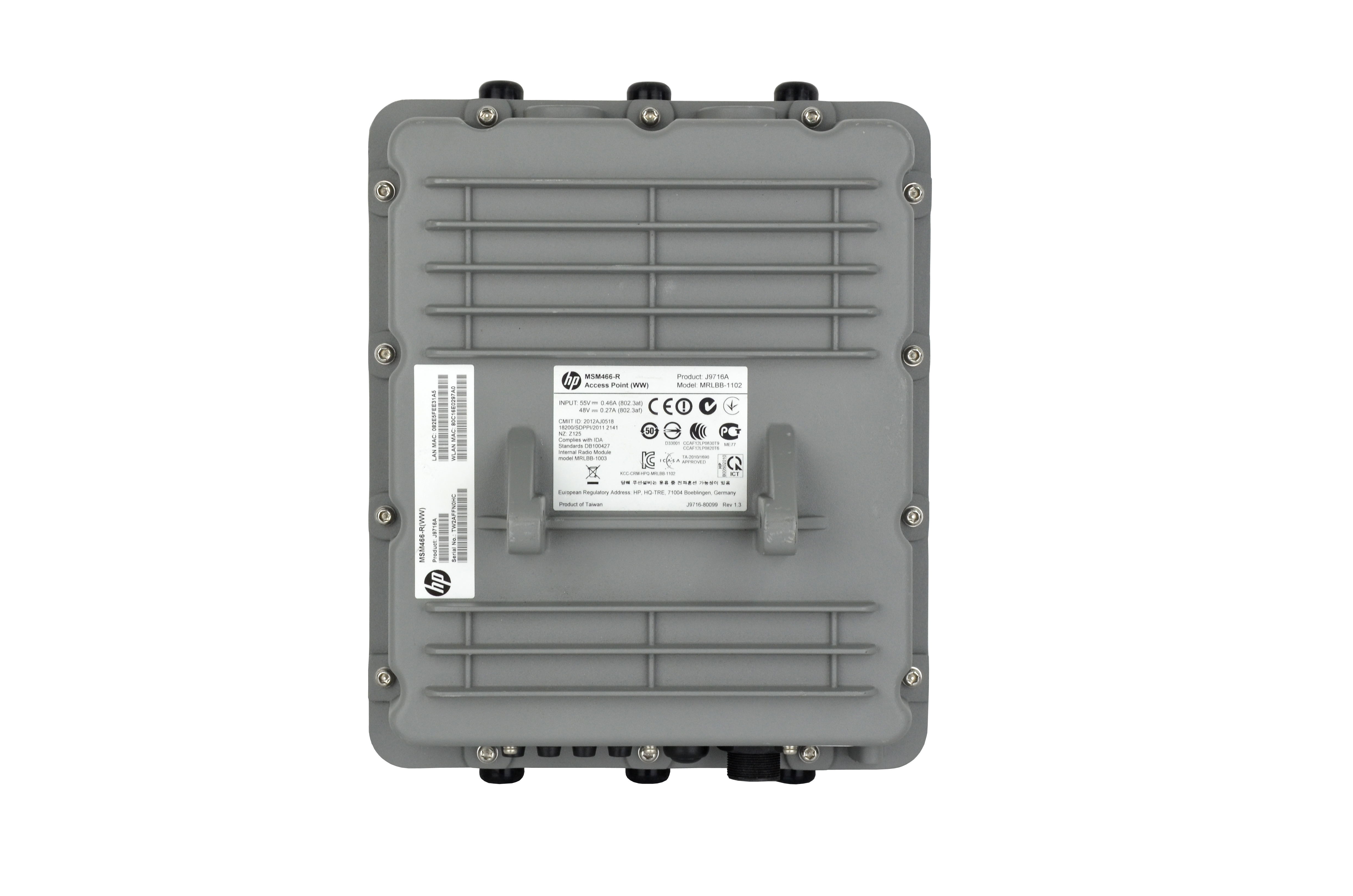 J9716A - Punto de acceso HPE MSM466-R - Wi-Fi 4 - PoE - Para exteriores