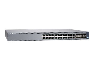 EX4100-24T-TAA - Juniper EX Series EX4100-24T - Switch - L3 - managed - 24 x 10/100/1000Base-T + 4 x 10 Gigabit (Uplink)