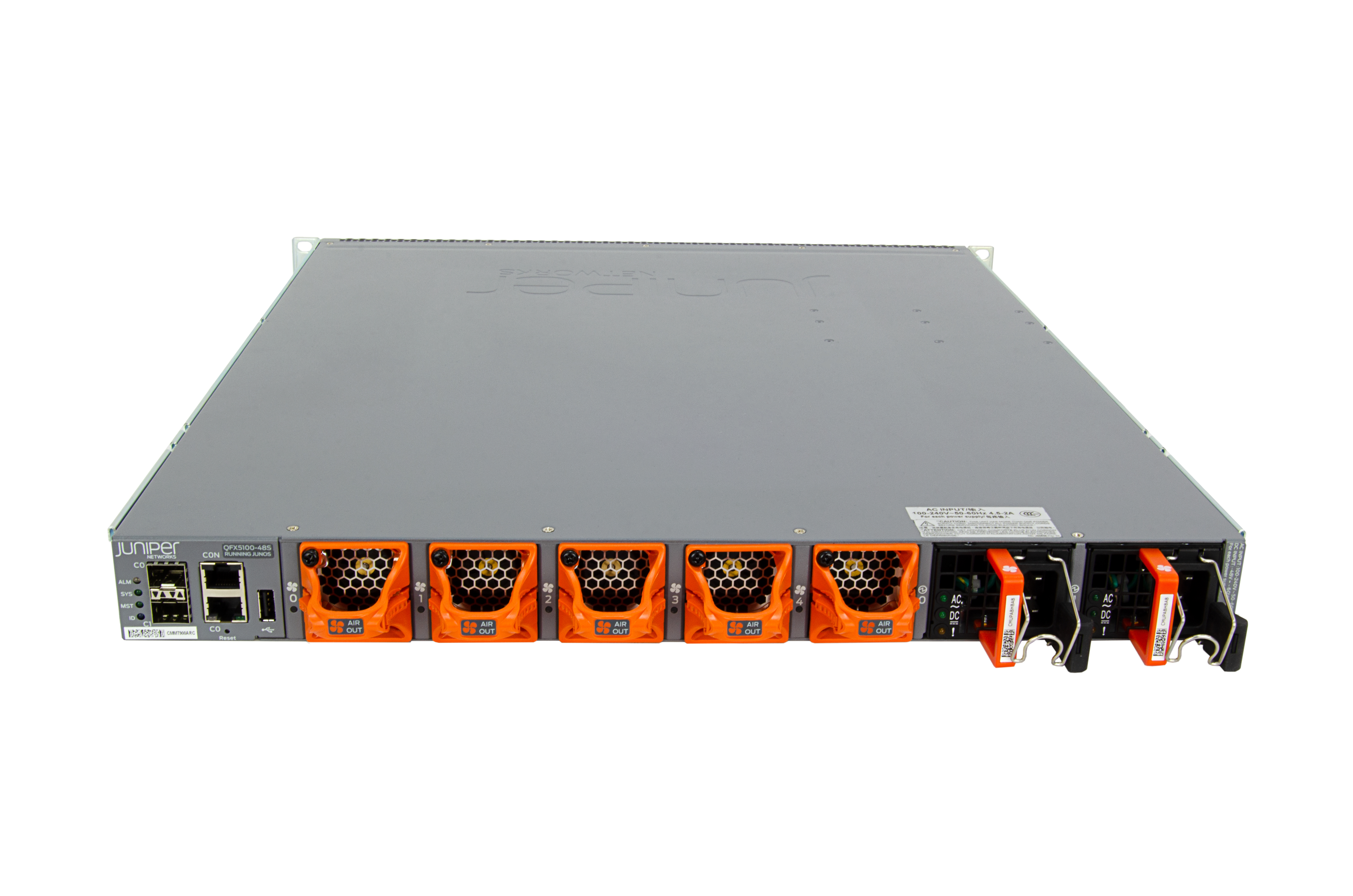 QFX5100-48S-3AFO - Conmutador Juniper QFX 5100 - 48 puertos - Gestionado L3